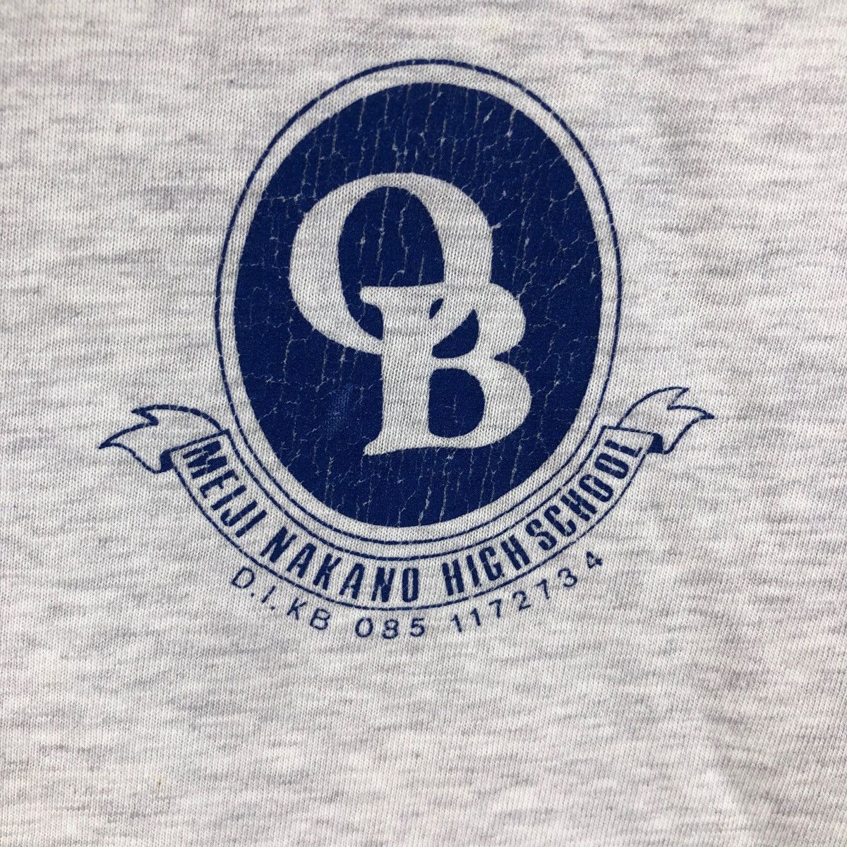 Vintage Vintage 90s The Champion Of Polo Meiji Nakano OB Tee Shirt Size US XL / EU 56 / 4 - 3 Thumbnail