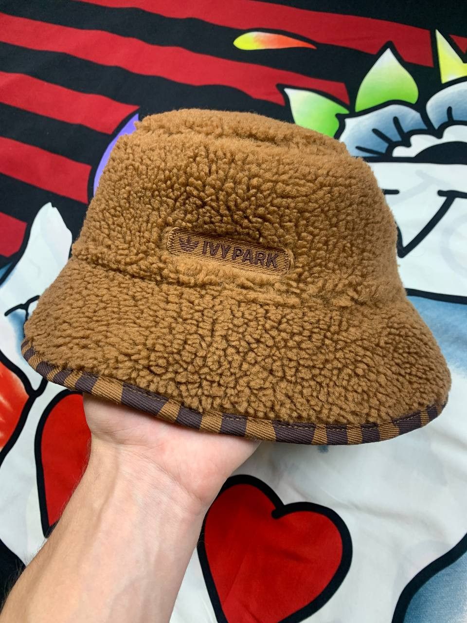 Adidas × Ivy Park Adidas Ivy Park Beyonce Monogram bucket panama hat OS Size ONE SIZE - 3 Thumbnail