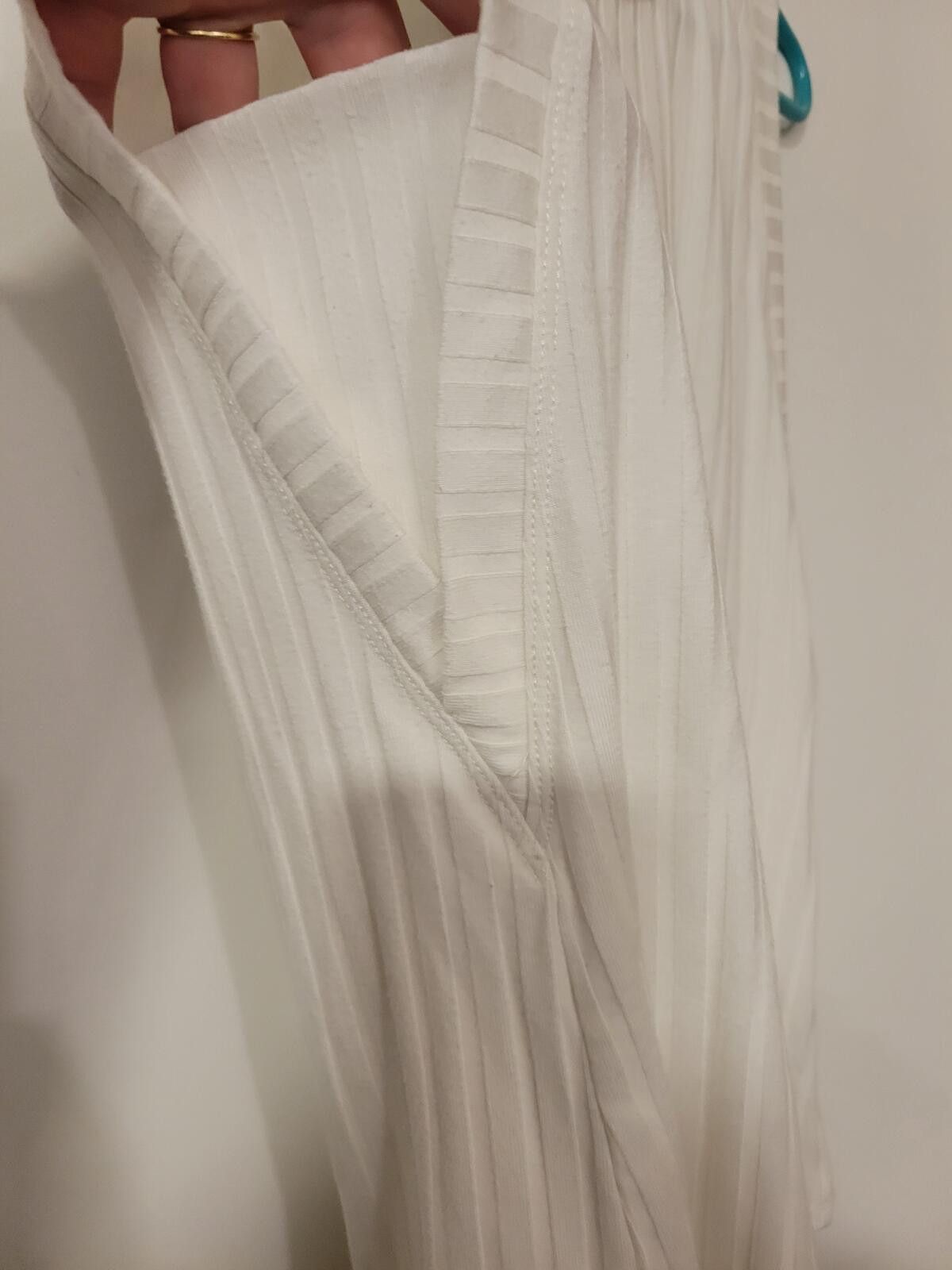 Other White Sleeveless Ribbed Tank Top Size S / US 4 / IT 40 - 3 Thumbnail