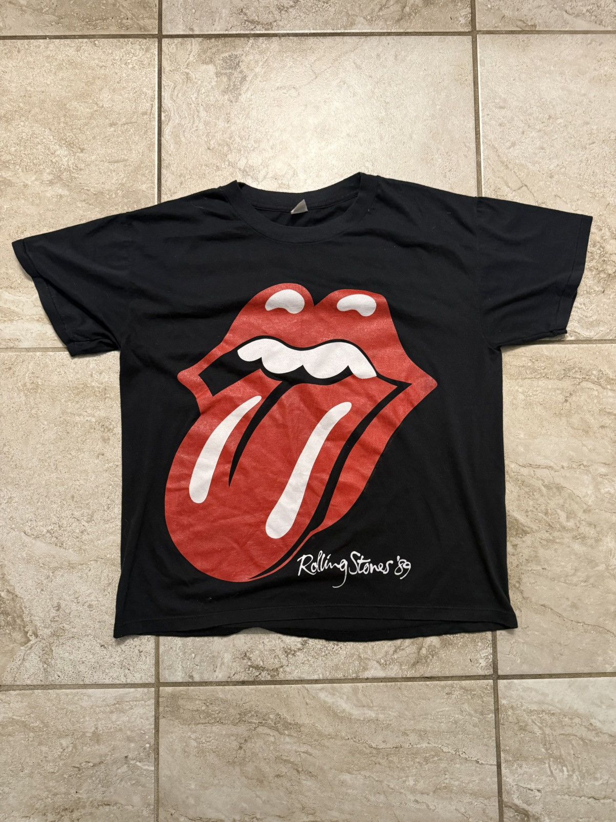 Other The Rolling Stones vintage 89 tour tee Size US L / EU 52-54 / 3 - 1 Thumbnail