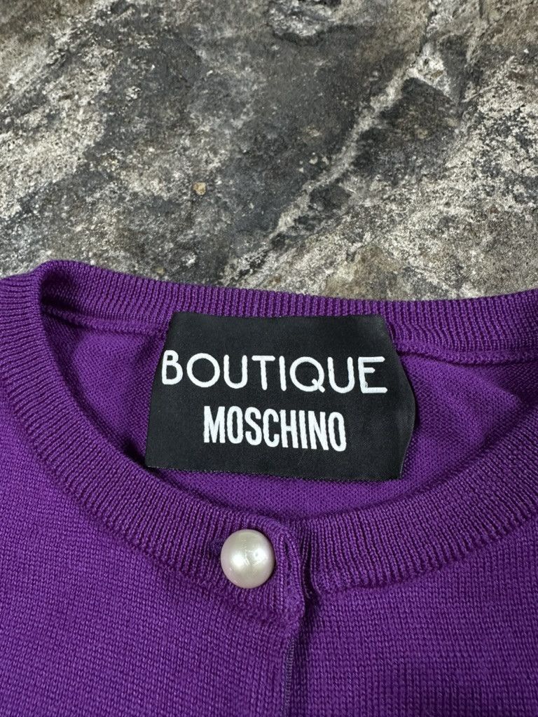 Moschino Moschino Wool Knit Cardigan Size S / US 4 / IT 40 - 4 Thumbnail