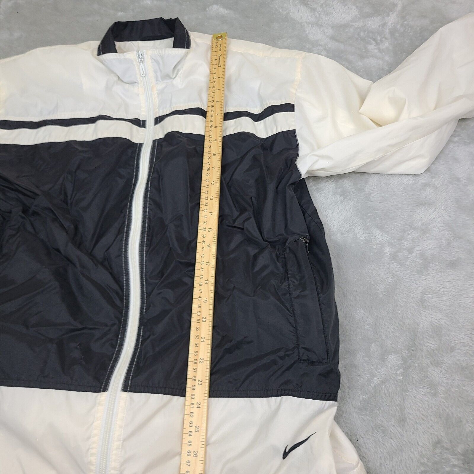Nike Vtg 90's Nike Nylon Jacket Jogger Windbreaker Mens Large Ten Size US L / EU 52-54 / 3 - 9 Thumbnail