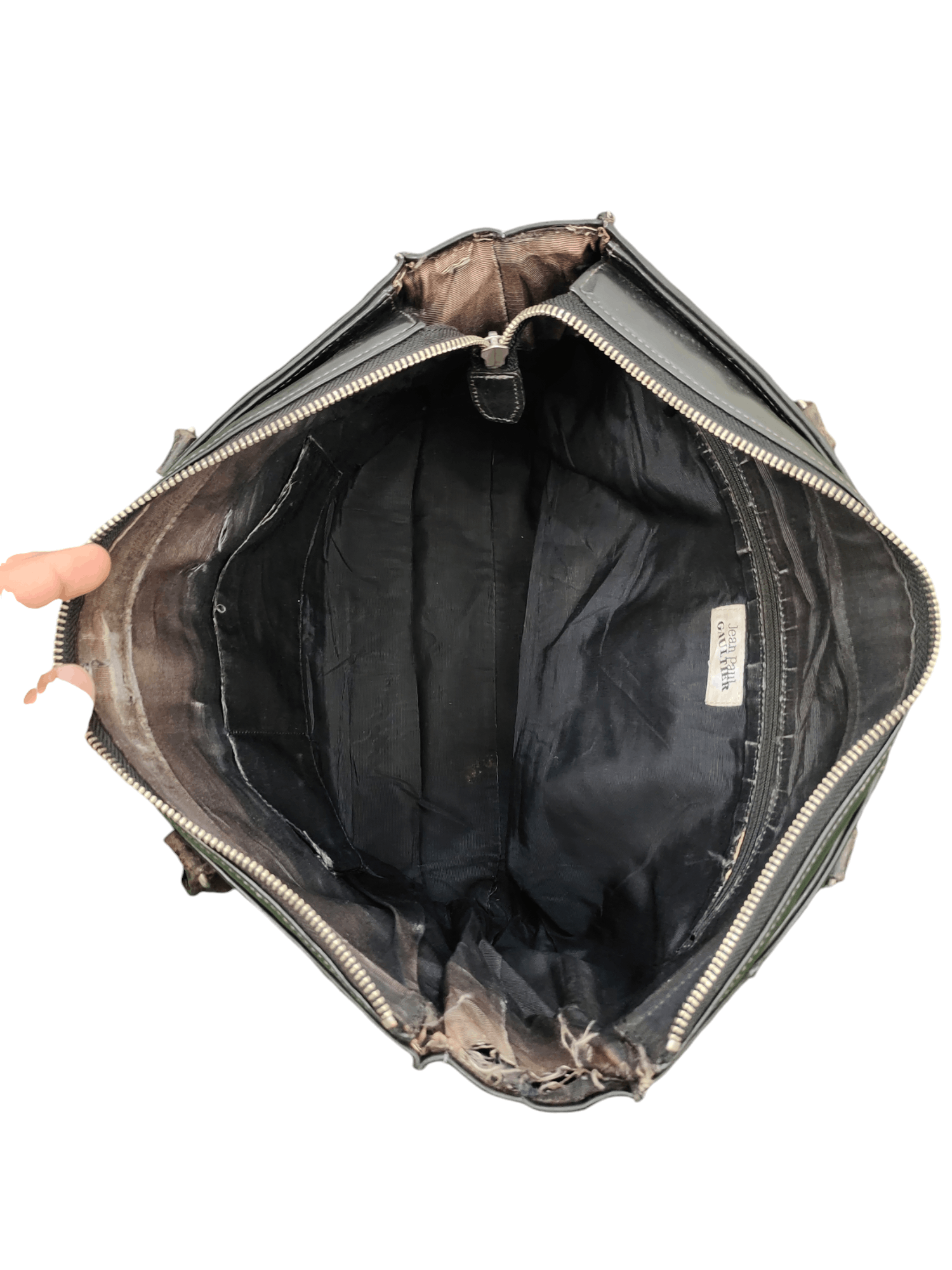 Jean Paul Gaultier Vintage Jean Paul Gaultier 'Safe Sex For Ever' Distress Bag Size ONE SIZE - 17 Thumbnail