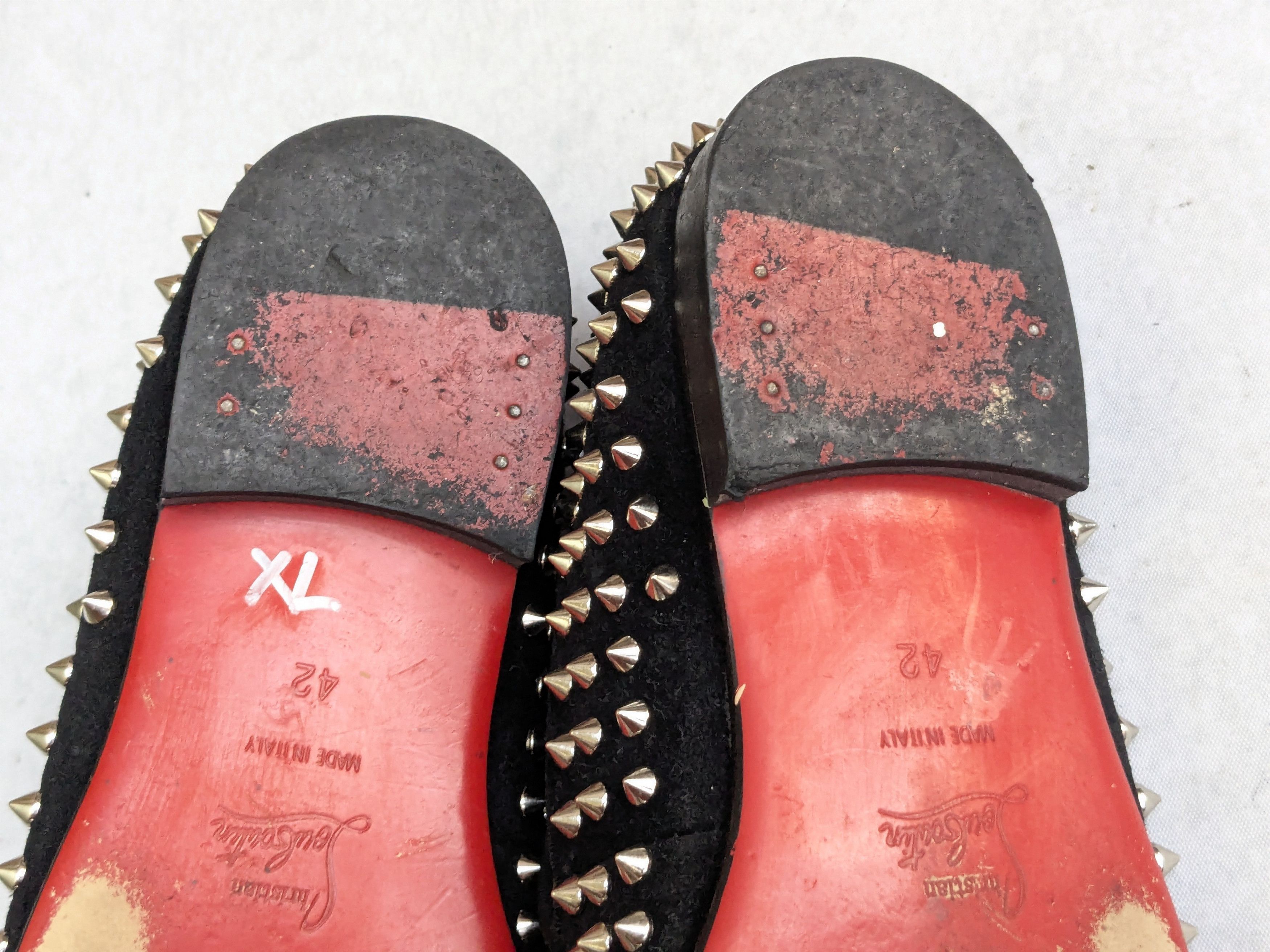 Christian Louboutin Christian Louboutin Spike Loafers Black 9 42 Size US 9 / EU 42 - 14 Thumbnail