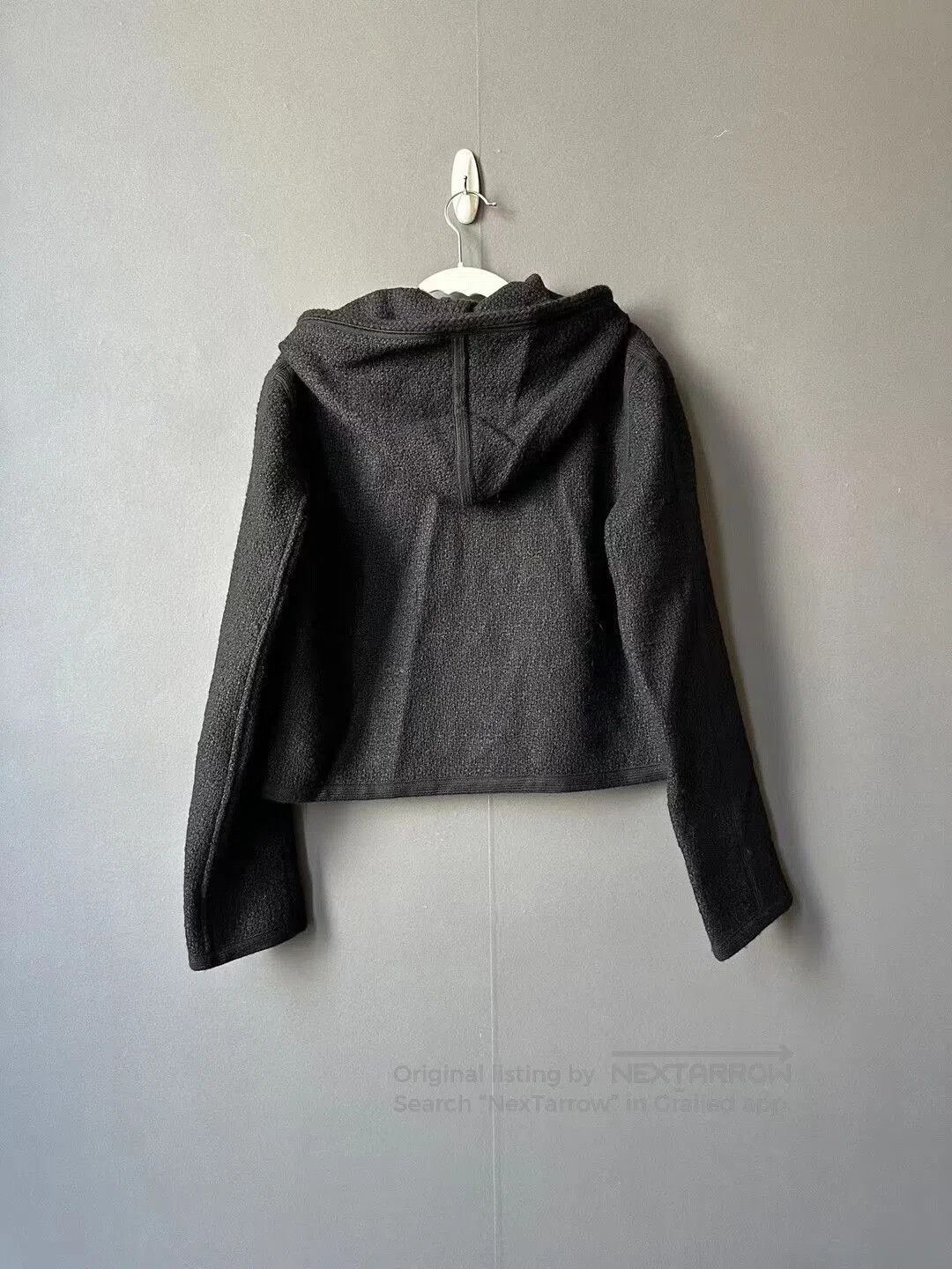 Celine celine black hooded coat. Size S / US 4 / IT 40 - 2 Thumbnail