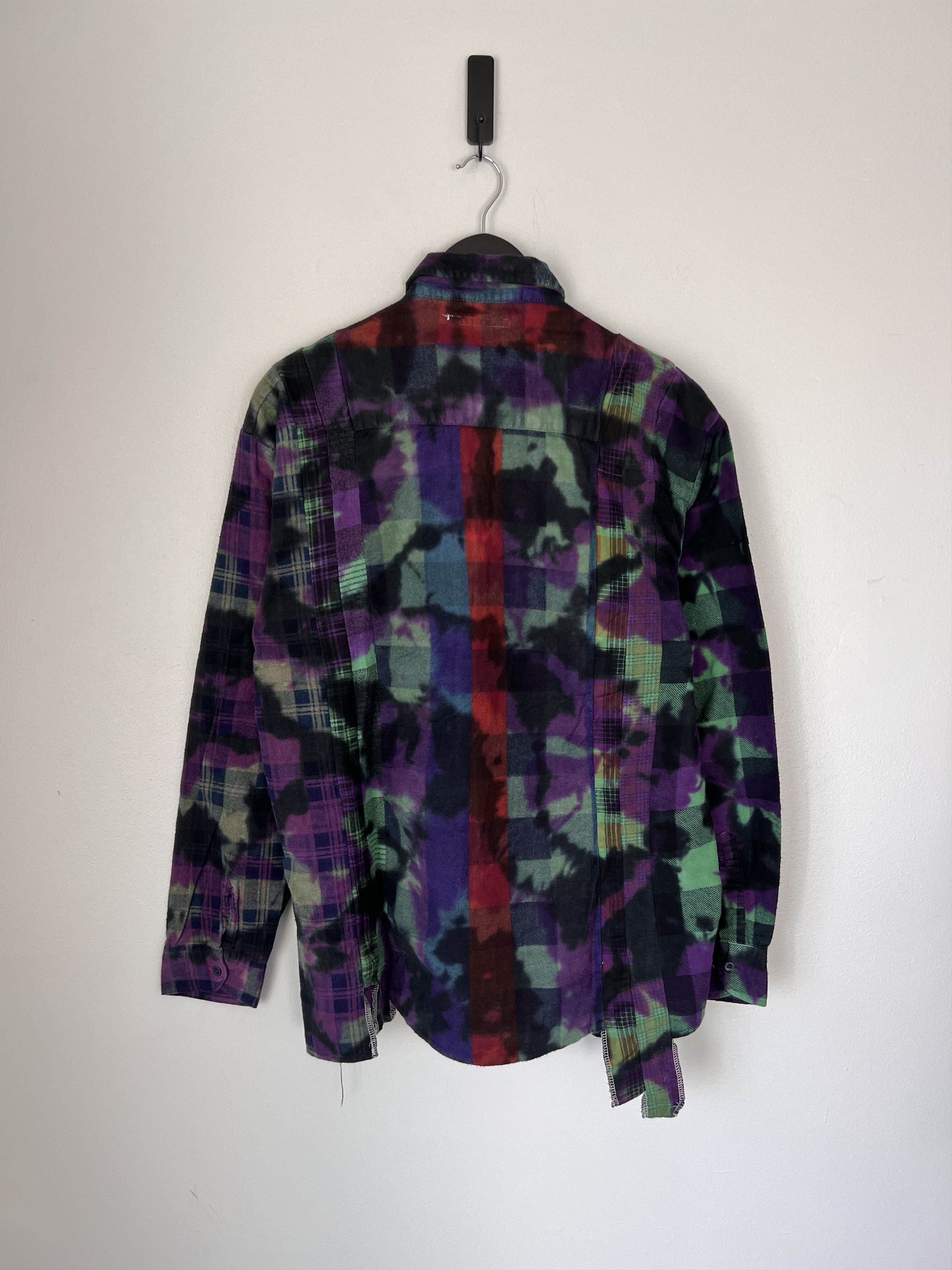 Needles Needles Rebuild 7 Cuts Flannel in Tie Dye Size US L / EU 52-54 / 3 - 5 Thumbnail