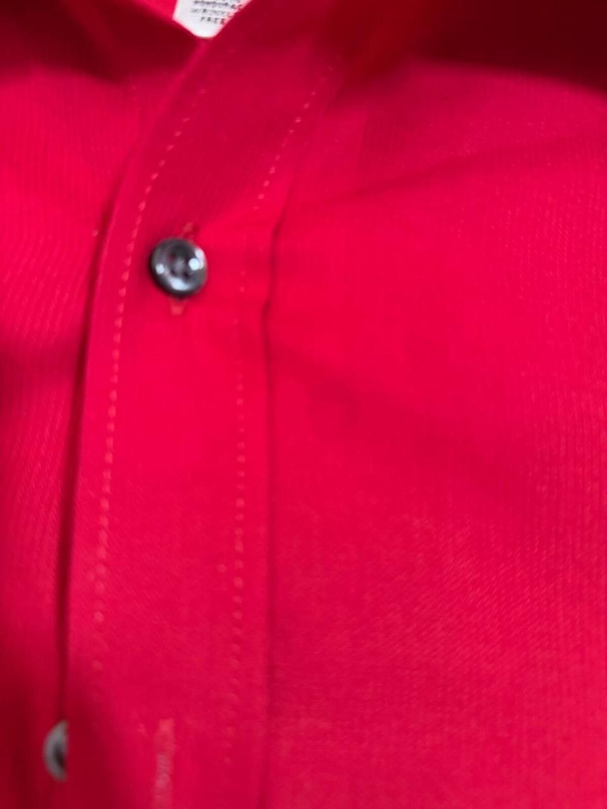 Van Heusen Van Heusen Classic Fit Pin Cord Dress Shirt Size US L / EU 52-54 / 3 - 3 Thumbnail