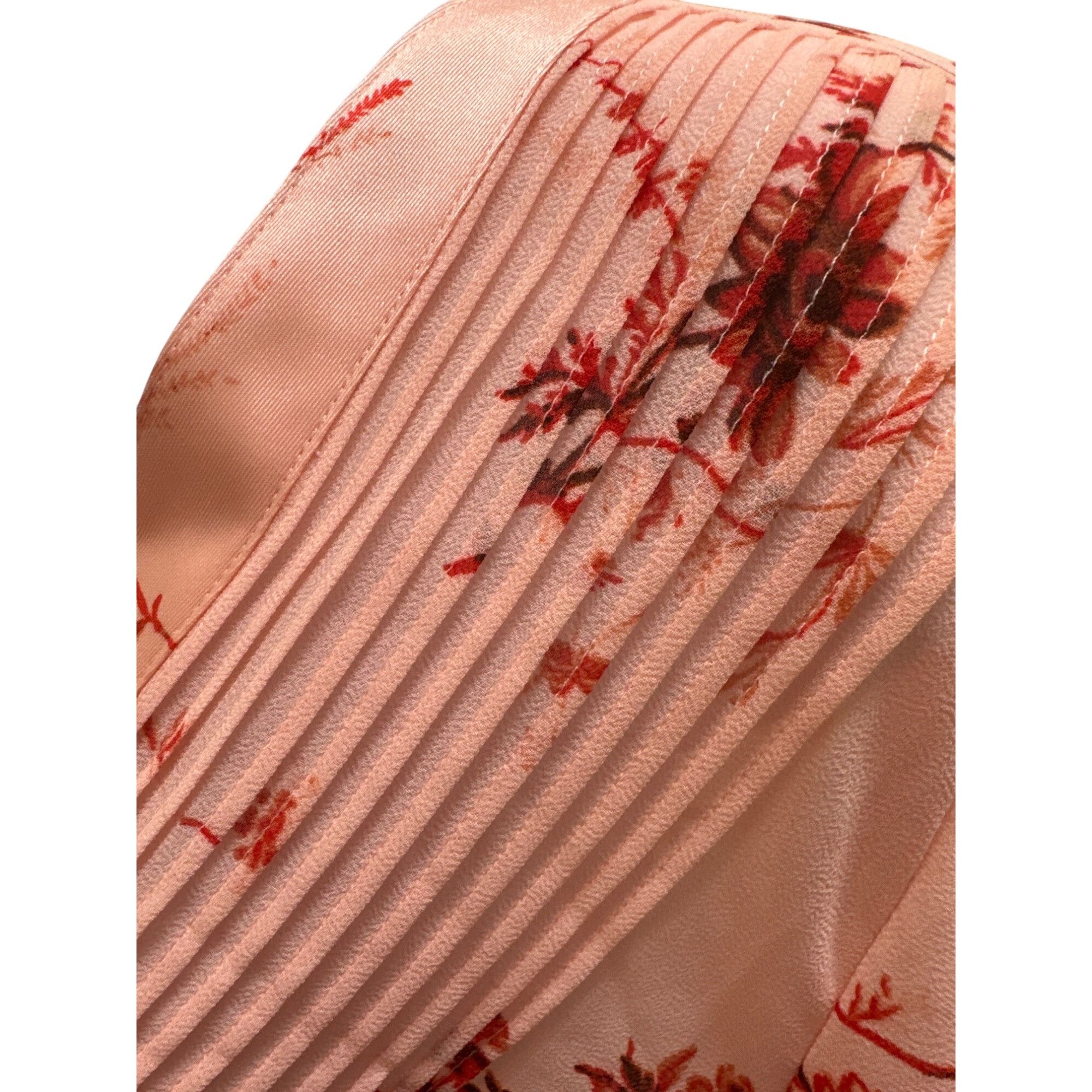 Cinq a Sept Cinq À Sept Womens Pale Rose Multi Floral Blouse dress shirt Size M / US 6-8 / IT 42-44 - 4 Thumbnail