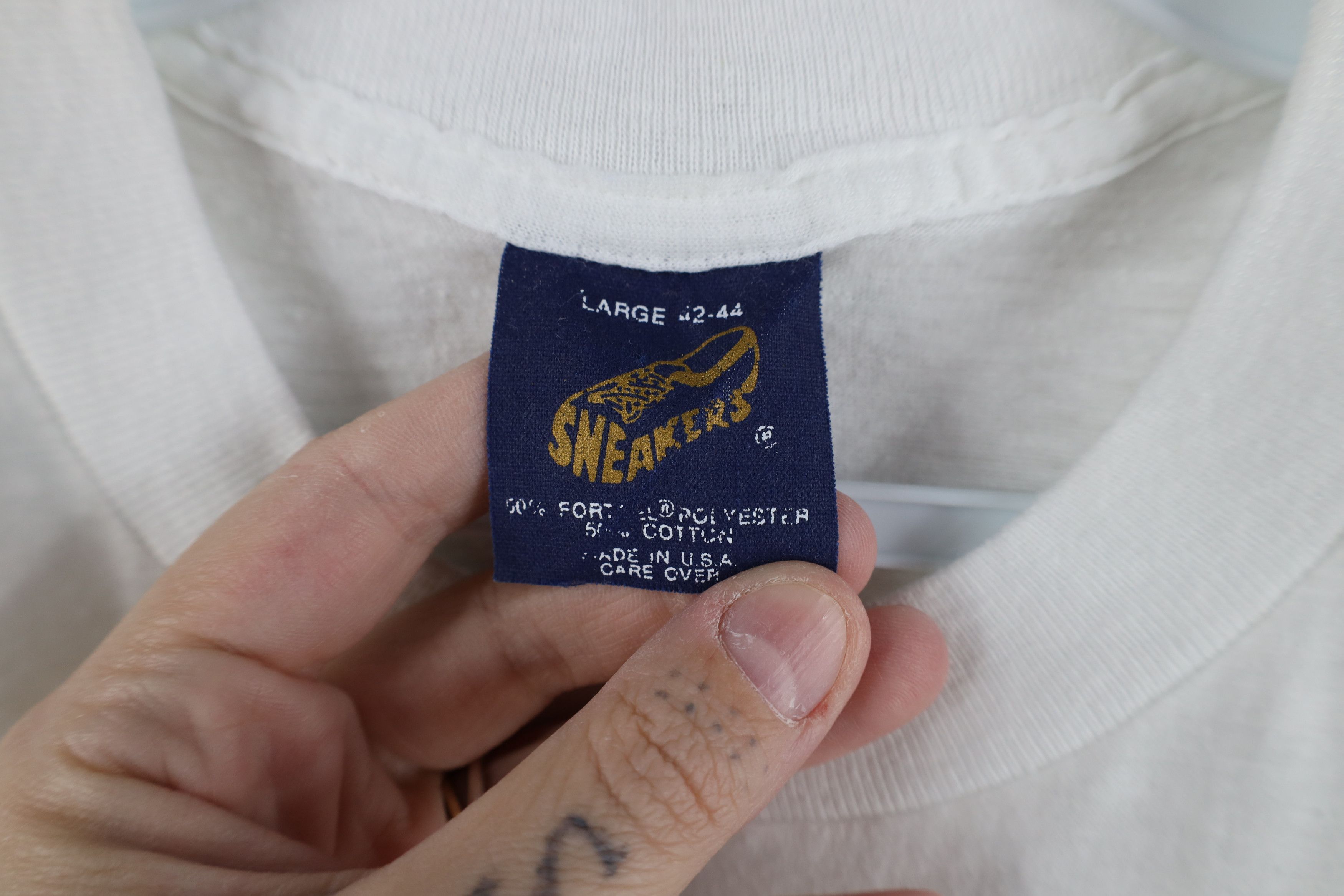 Vintage Vintage 70s 80s Streetwear of Busting My Ass T-Shirt USA Size L / US 10 / IT 46 - 6 Thumbnail