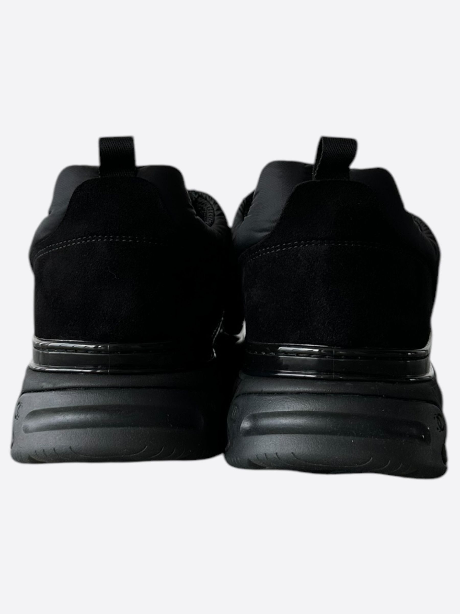 Chanel Chanel Black Logo Trainers Size US 12 / EU 45 - 4 Thumbnail