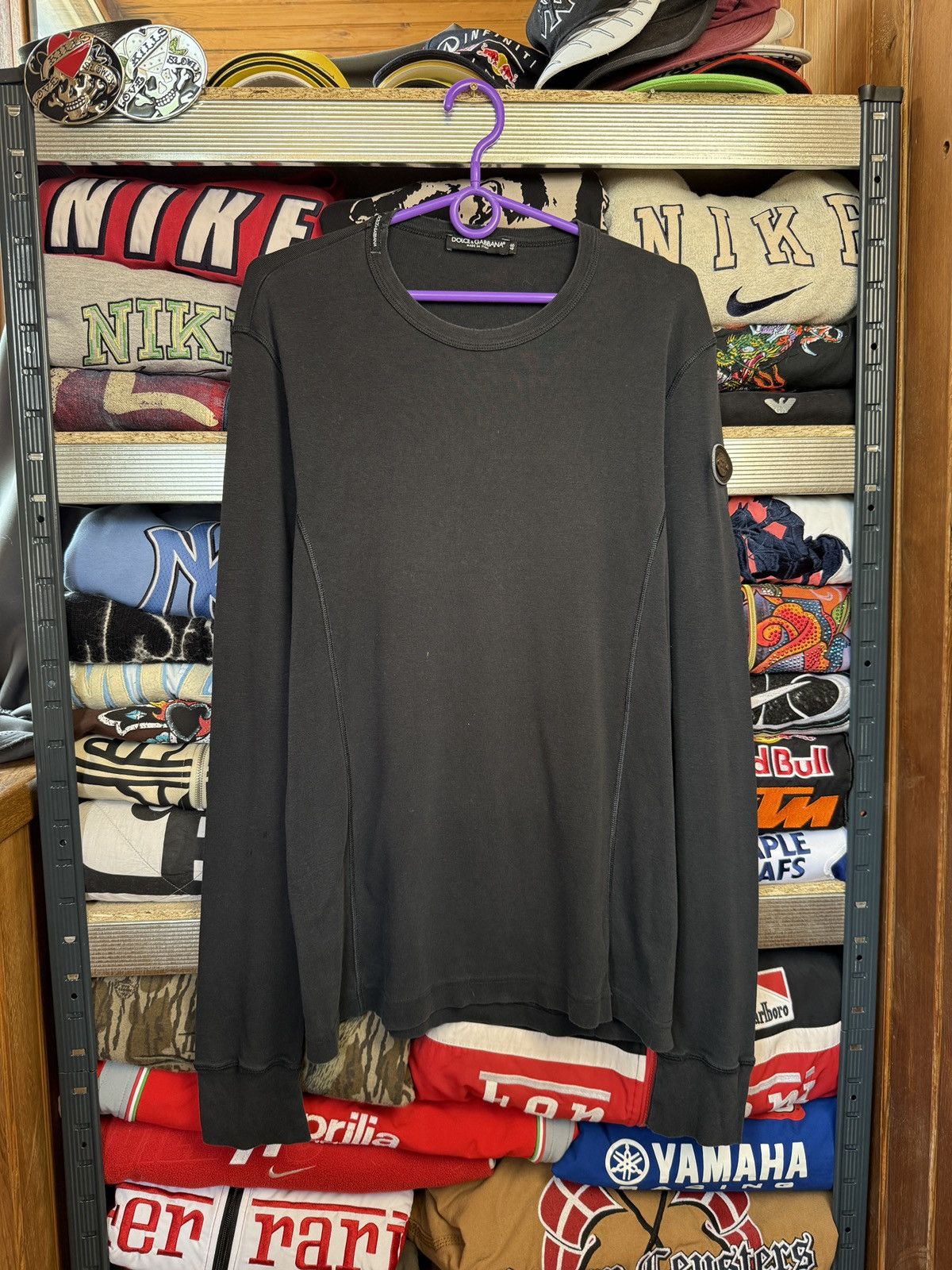 Dolce & Gabbana vintage dolce gabbana longsleeve logo Size US M / EU 48-50 / 2 - 1 Thumbnail