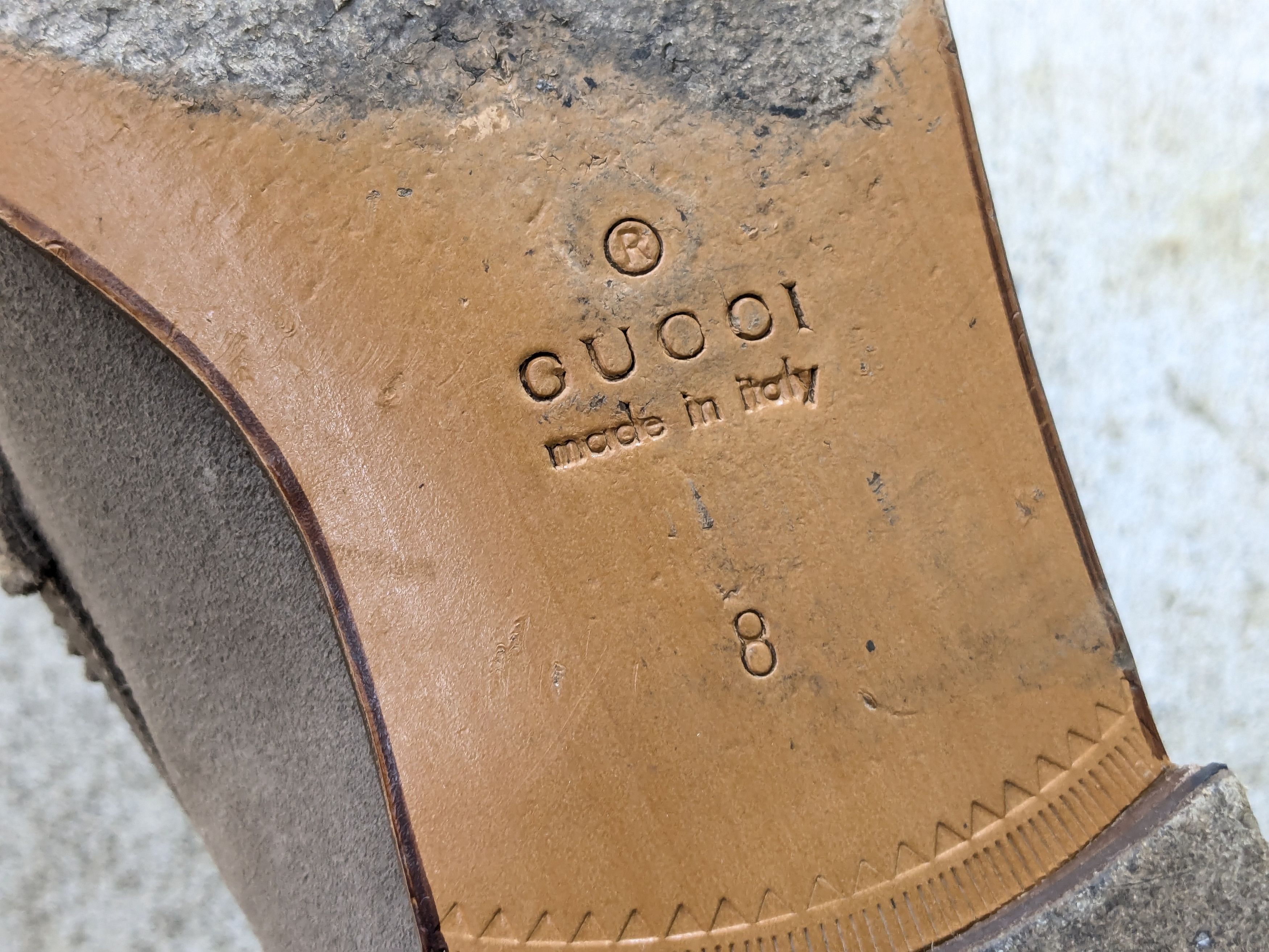 Gucci × Tom Ford Gucci Horsebit Loafers Gray Suede 8.5 Leather Italy Slip On Size US 8.5 / EU 41-42 - 16 Thumbnail