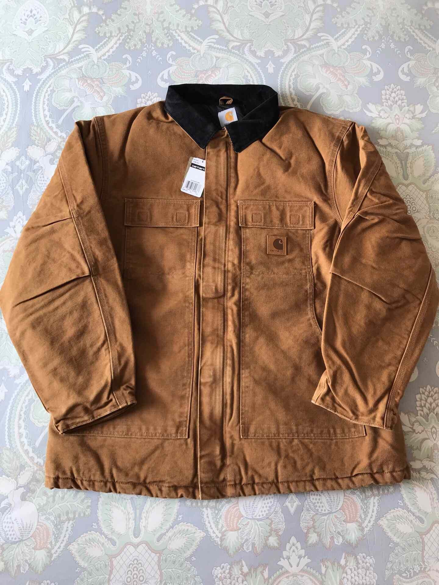 Carhartt Carhartt C26 Classic Brown Work Jacket Size US XL / EU 56 / 4 - 1 Thumbnail