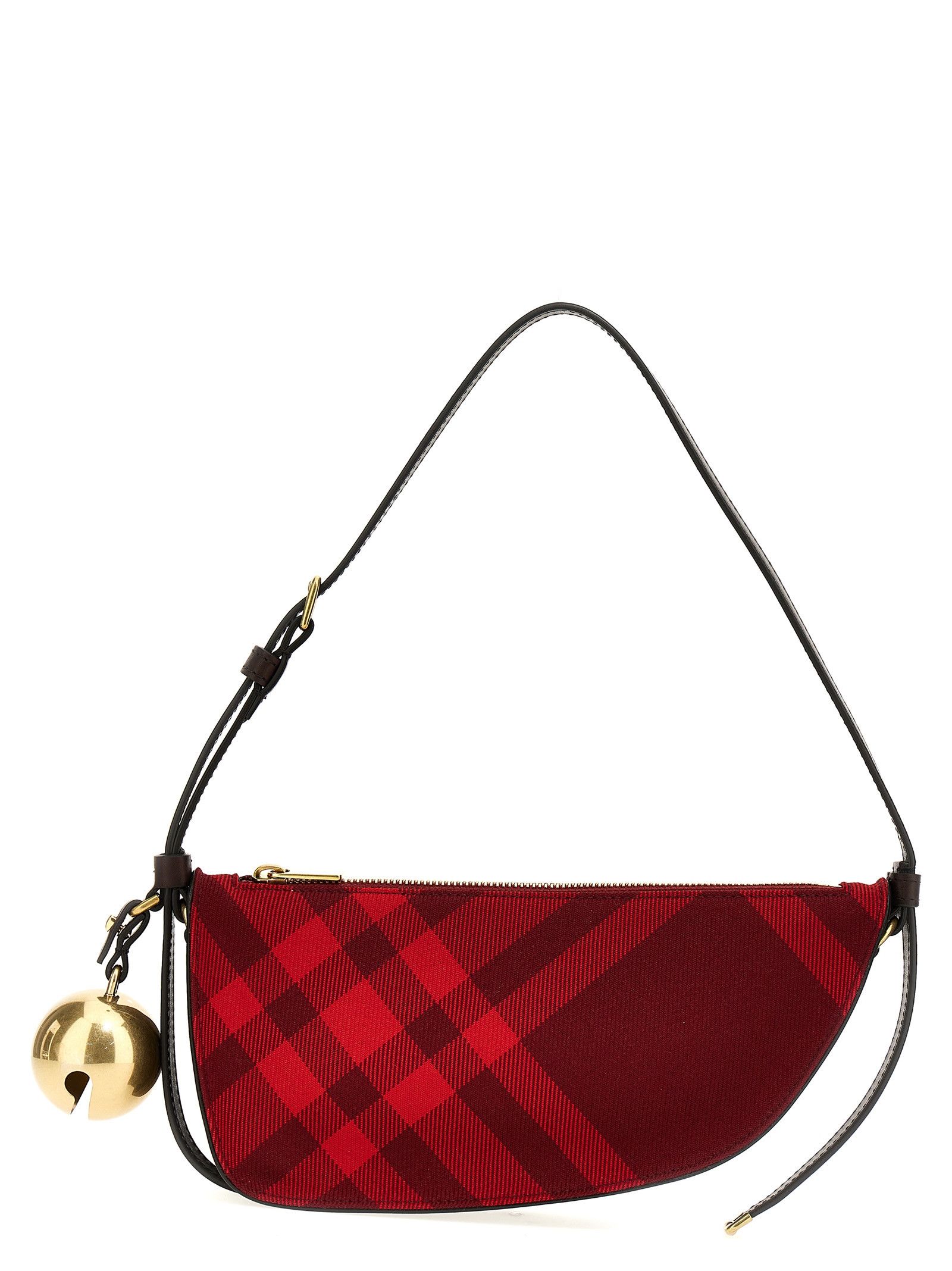 Burberry 'shield' Mini Shoulder Bag in Red, Women's