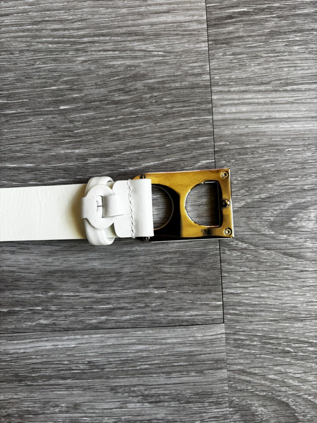 Dolce & Gabbana Dolce & Gabbana White Belt Size 34 - 11 Thumbnail