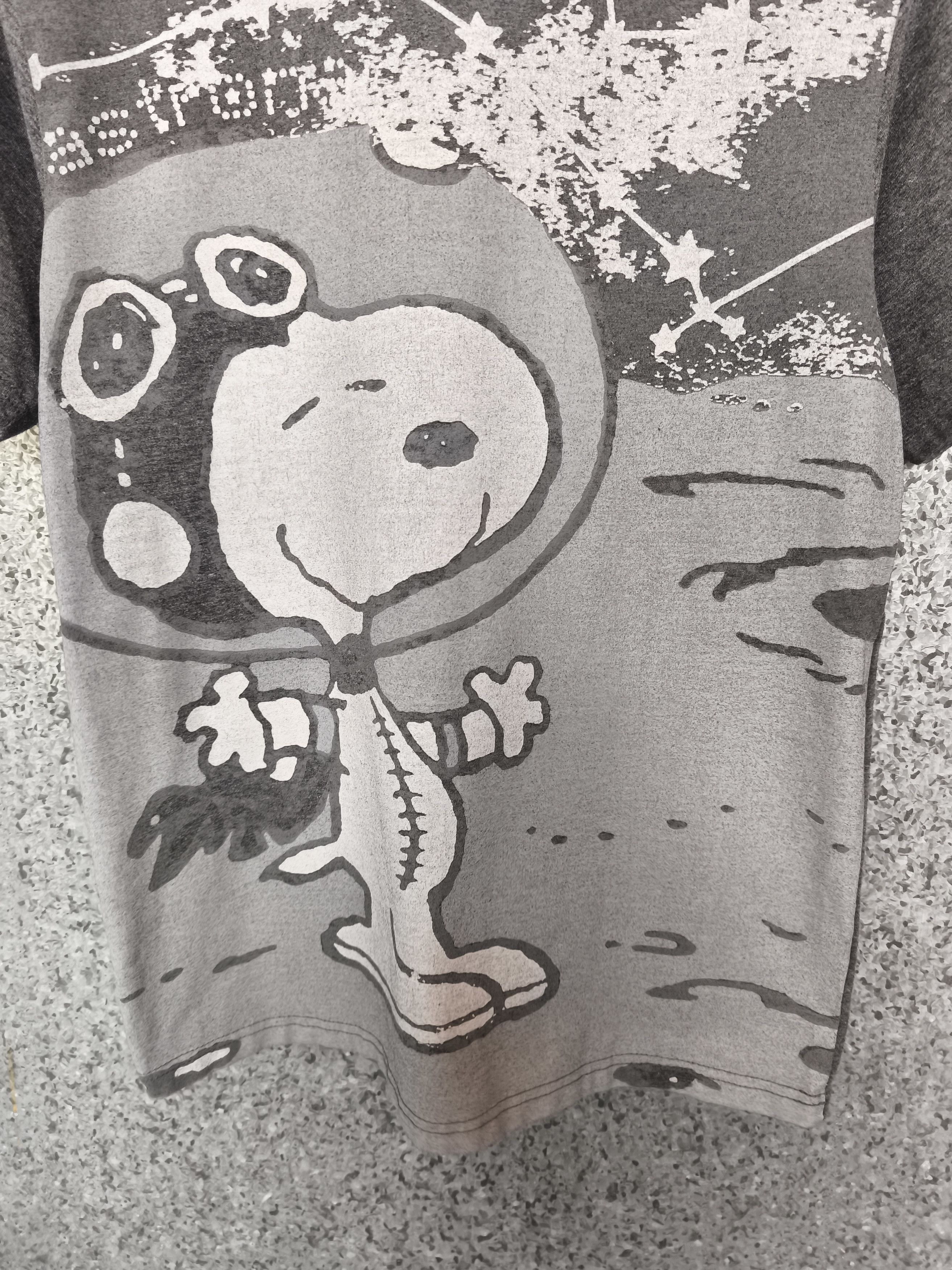 Peanuts 🔥 Vintage 90s Vintage Peanuts Snoopy t shirt full print Size US M / EU 48-50 / 2 - 2 Thumbnail