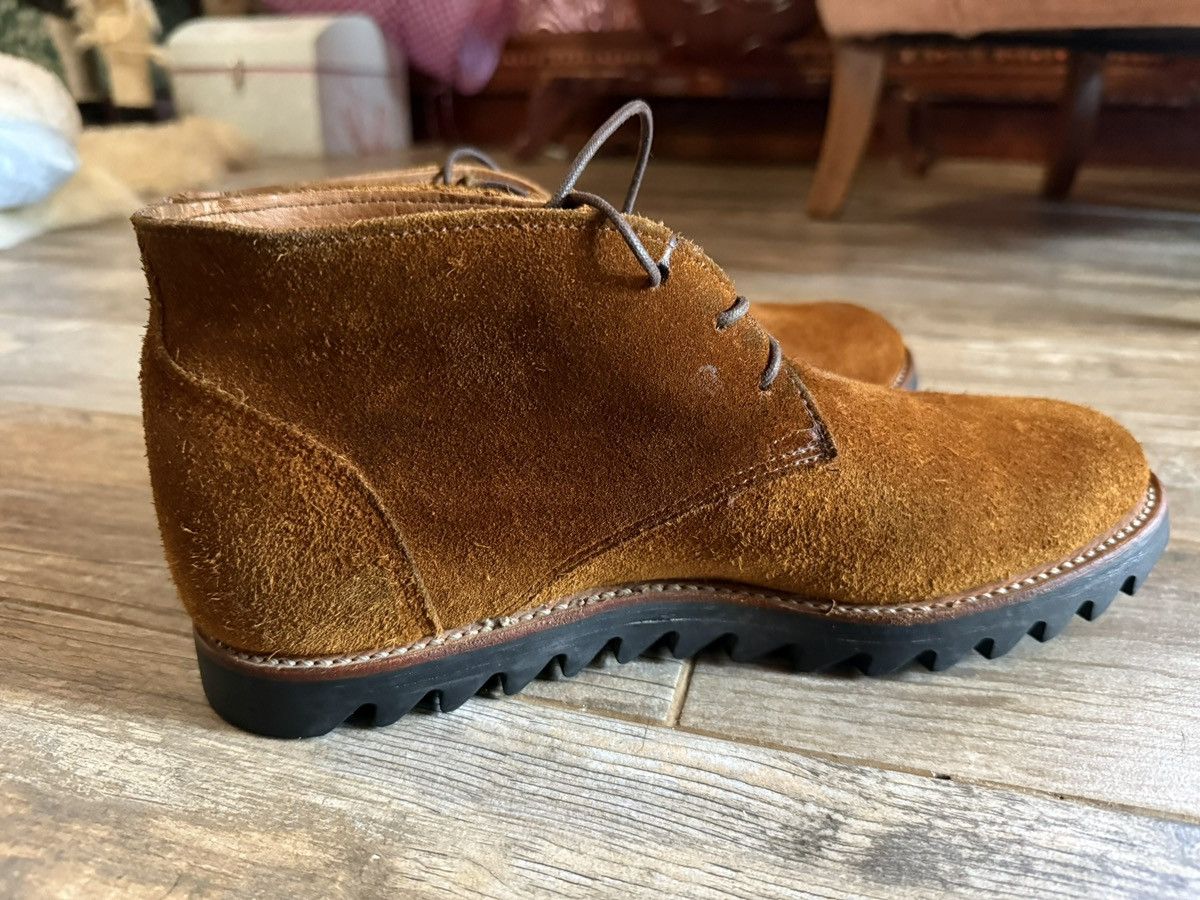 Steven Alan Steven Alan 8.5 M US Brown Suede Leather Chukka Boots Vibram Size US 8.5 / EU 41-42 - 13 Thumbnail