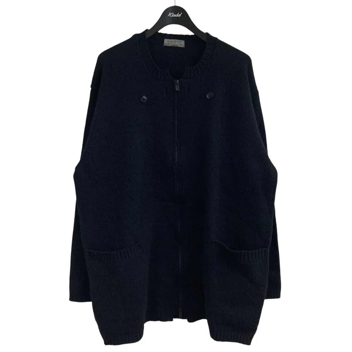 Yohji Yamamoto Yohji Yamamoto pour homme black/Knitwear/Cardigans Size US L / EU 52-54 / 3 - 1 Thumbnail