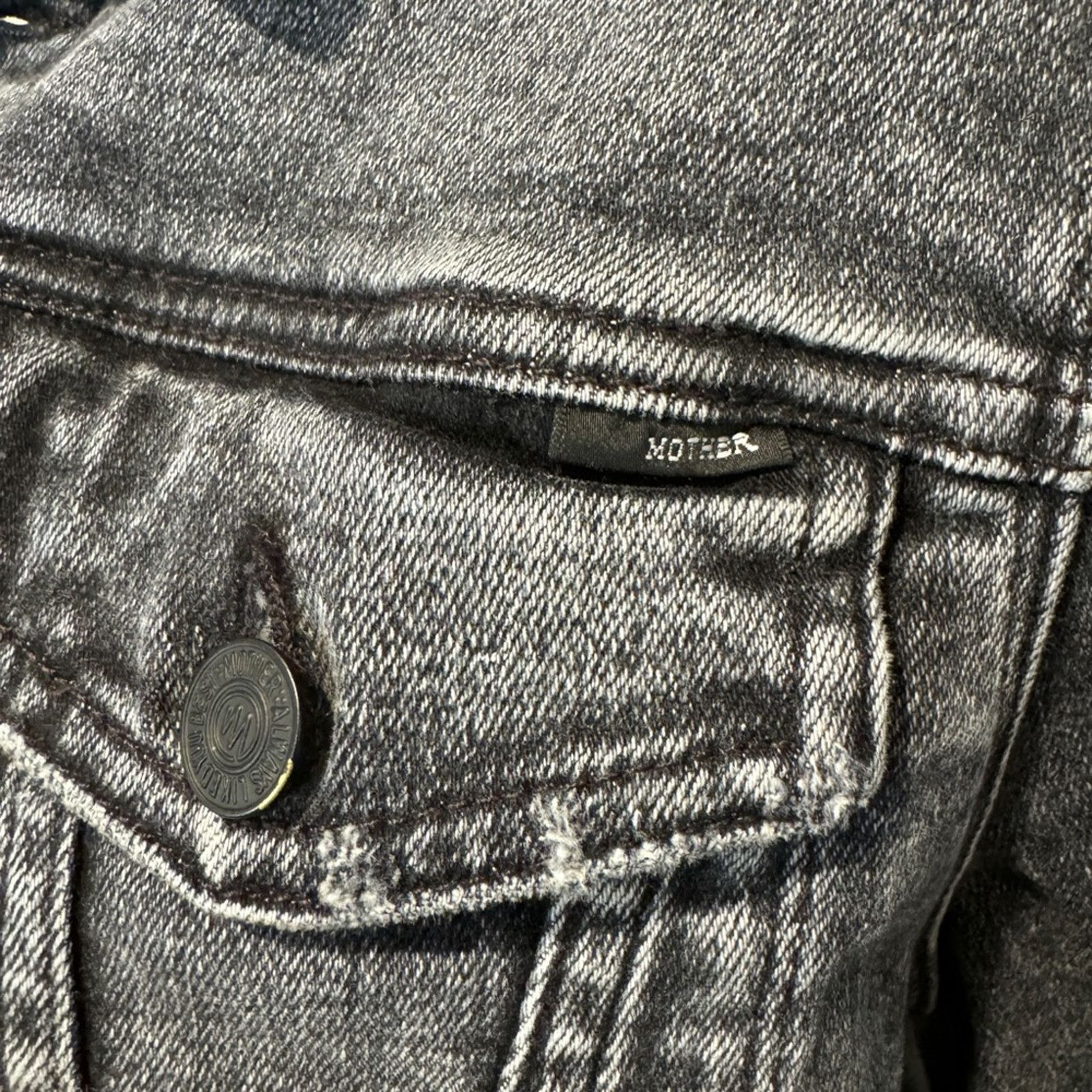 MOTHER MOTHER The Pocket Bruiser Denim Jacket in Train Stops Medium Size M / US 6-8 / IT 42-44 - 6 Thumbnail