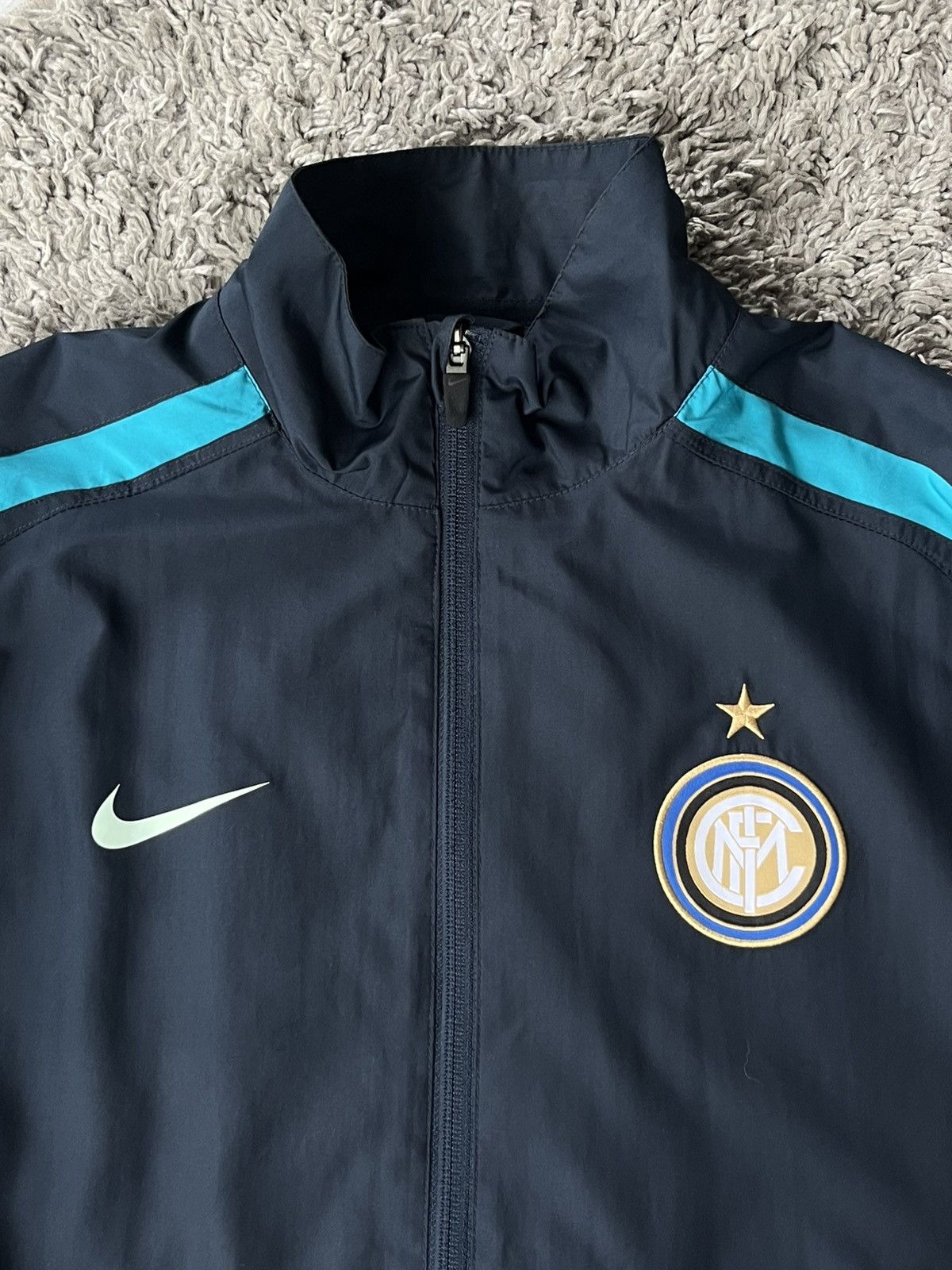 Nike Vintage Nike Light Jacket Soccer football Internazionale Size US M / EU 48-50 / 2 - 5 Thumbnail