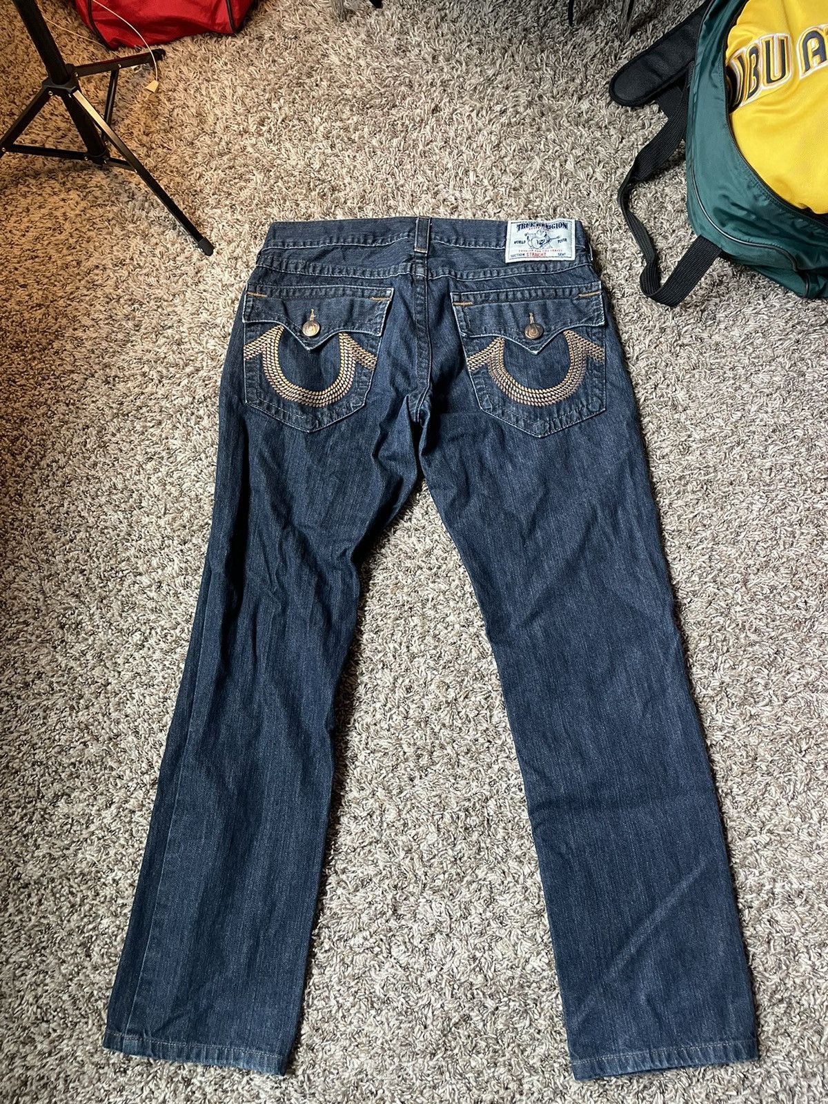 True Religion Y2K true religion made in USA denim jeans Size US 34 / EU 50 - 1 Thumbnail
