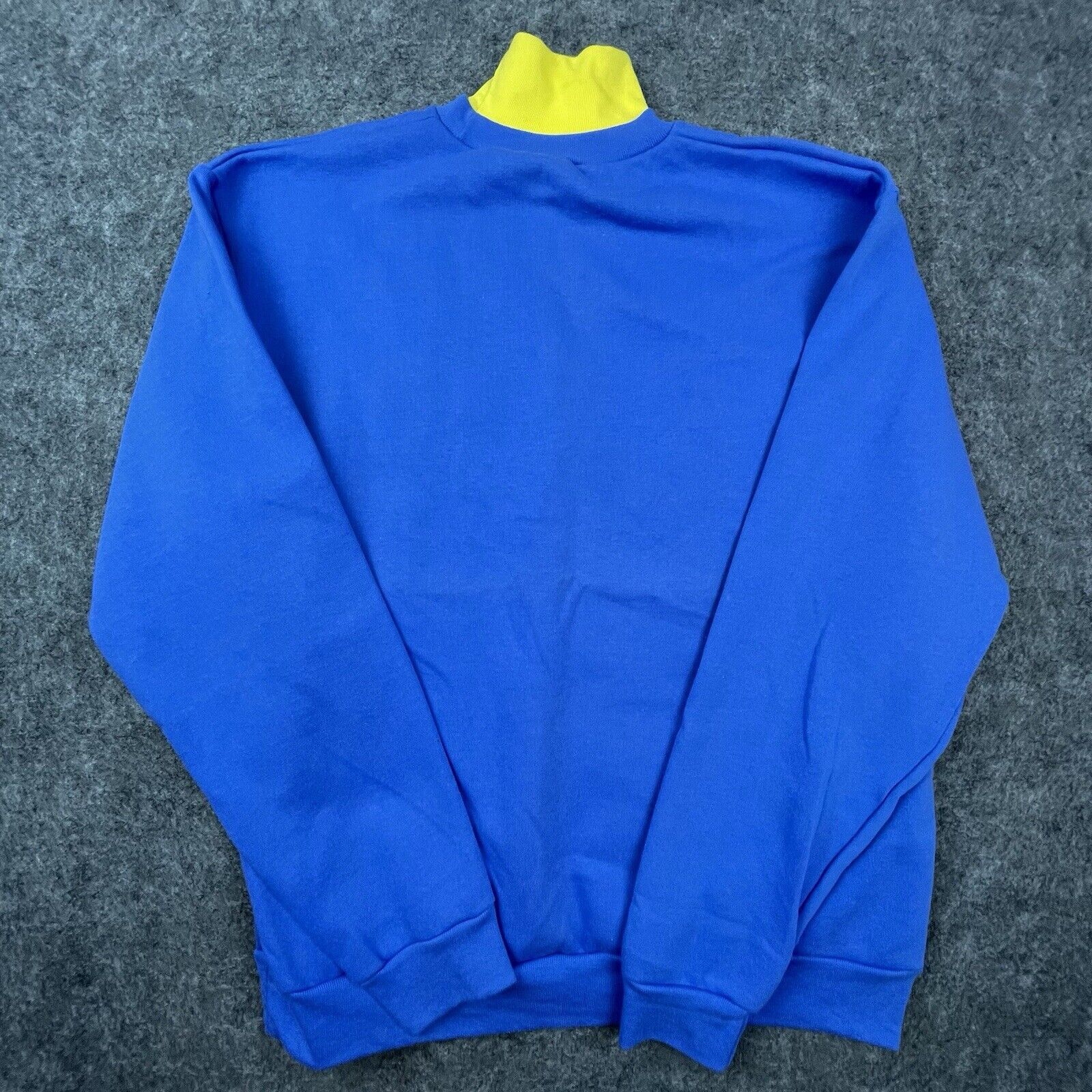 American Apparel American Apparel Sweatshirt Men Large Blue Yellow Turtleneck Size US L / EU 52-54 / 3 - 2 Thumbnail
