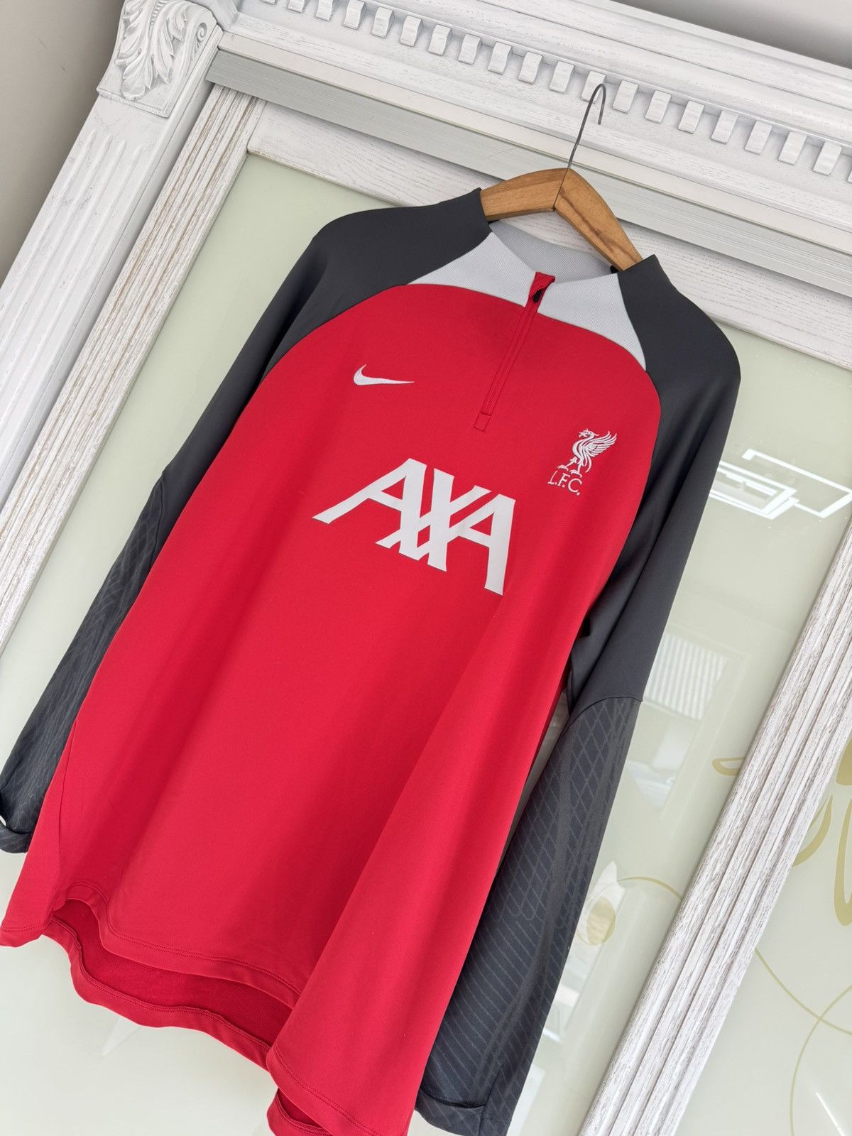 Nike Liverpool 2024-2025 Soccer Training Longsleeve Jersey Kit Size US XXL / EU 58 / 5 - 3 Thumbnail