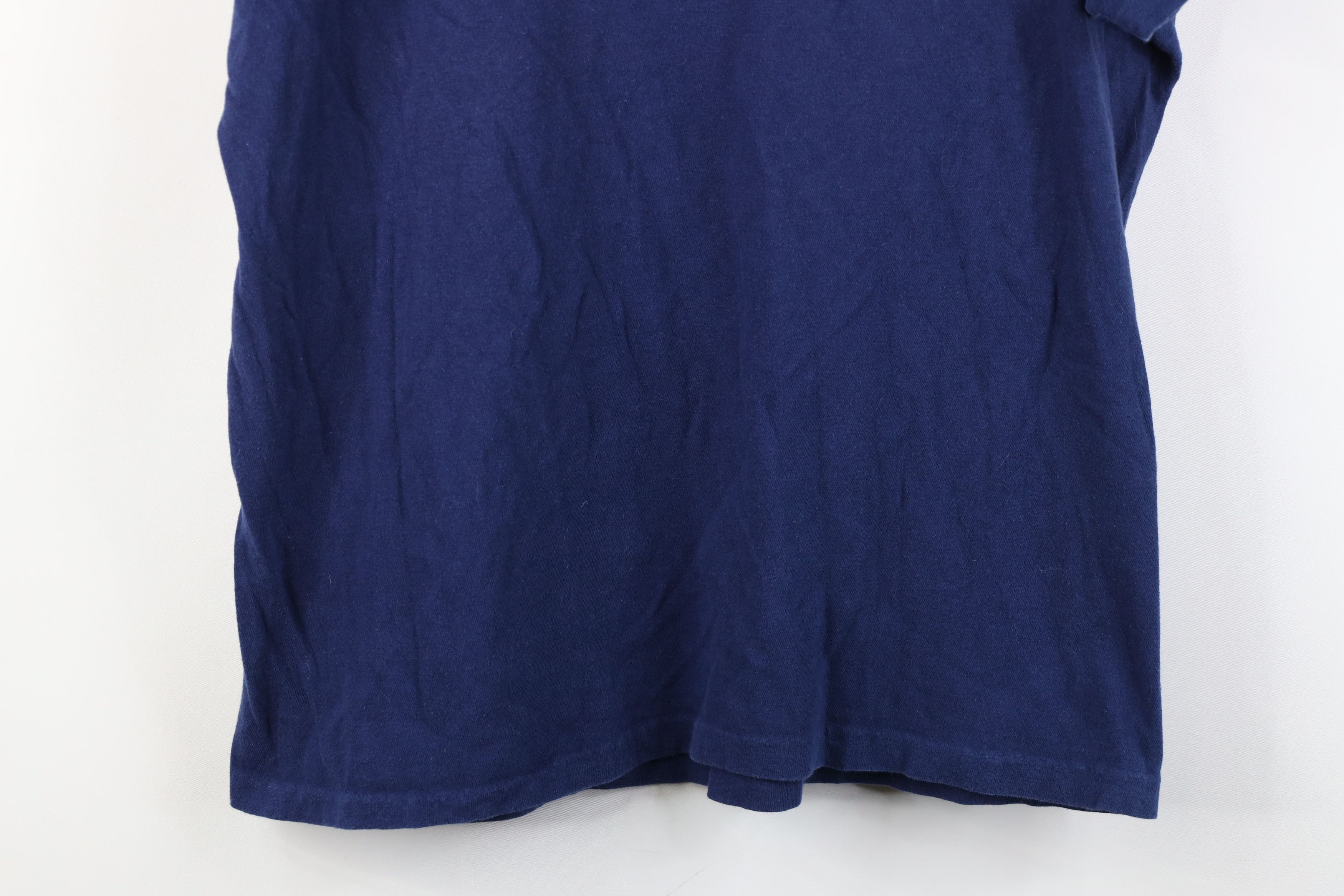 Vintage Vintage 80s Walter Raleigh Aromatic Tobacco T-Shirt Blue USA Size US XL / EU 56 / 4 - 15 Thumbnail