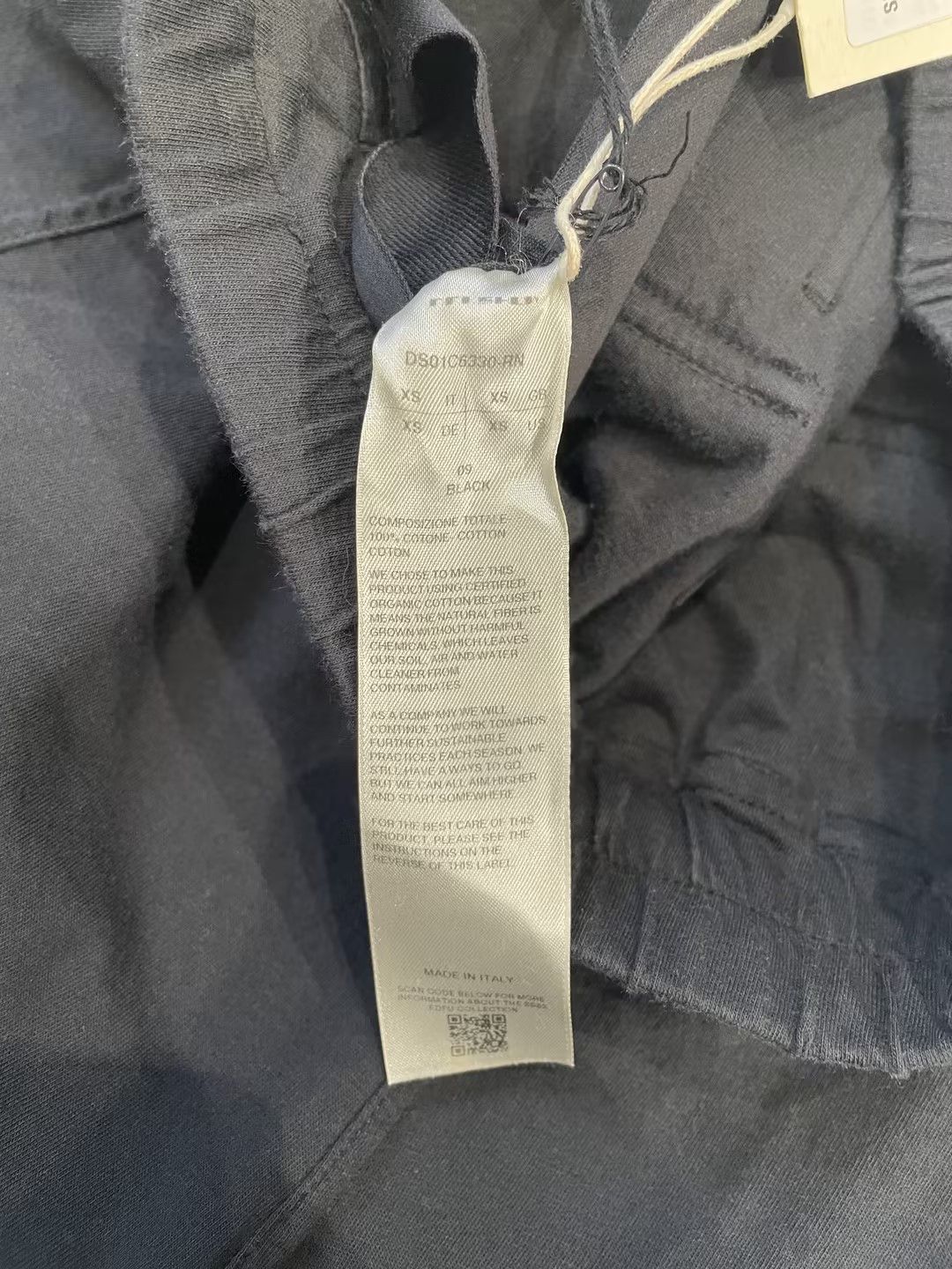 Rick Owens RICK OWENS DRKSHDW Women's Prisoner Drawstring Pants RN Size 28" / US 6 / IT 42 - 6 Thumbnail