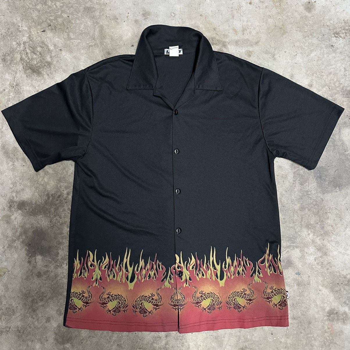 Other Vintage YMLA 90’s Dragon Print Button Shirt Size US M / EU 48-50 / 2 - 1 Thumbnail