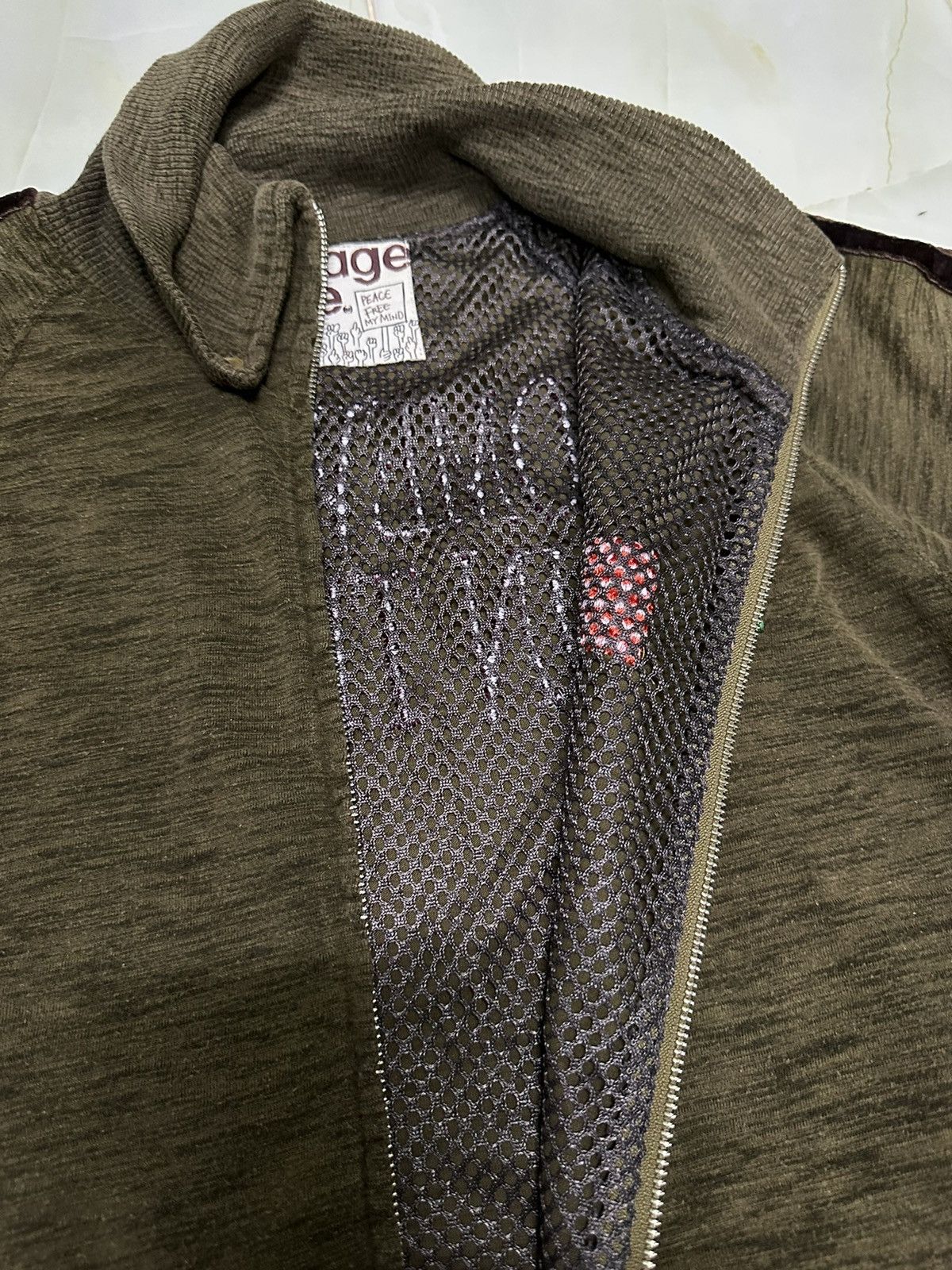 If Six Was Nine × Japanese Brand Vintage Heritage Stone Somewhere In Texas Zipper Jacket Size US S / EU 44-46 / 1 - 12 Thumbnail