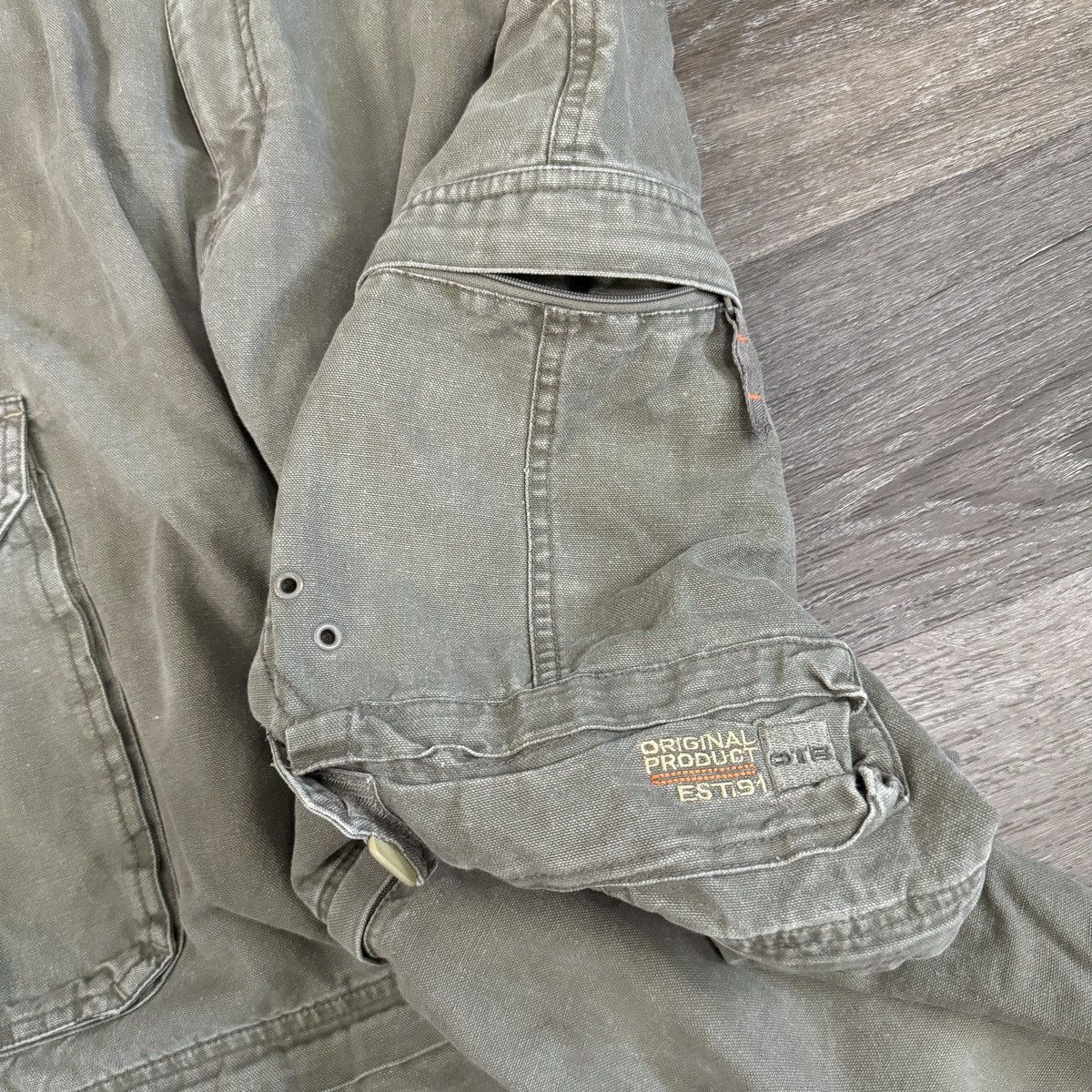 JNCO × Japanese Brand × Vintage Crazy Vintage y2k OTB baggy tech wear cargo pants Size US 31 - 5 Thumbnail