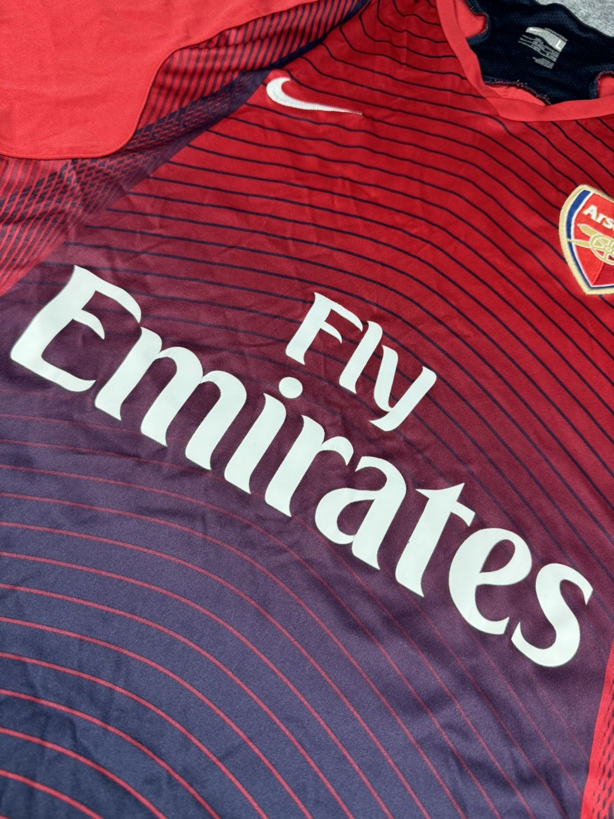 Nike Arsenal 2006 2007 football soccer jersey kit training Size US L / EU 52-54 / 3 - 3 Thumbnail