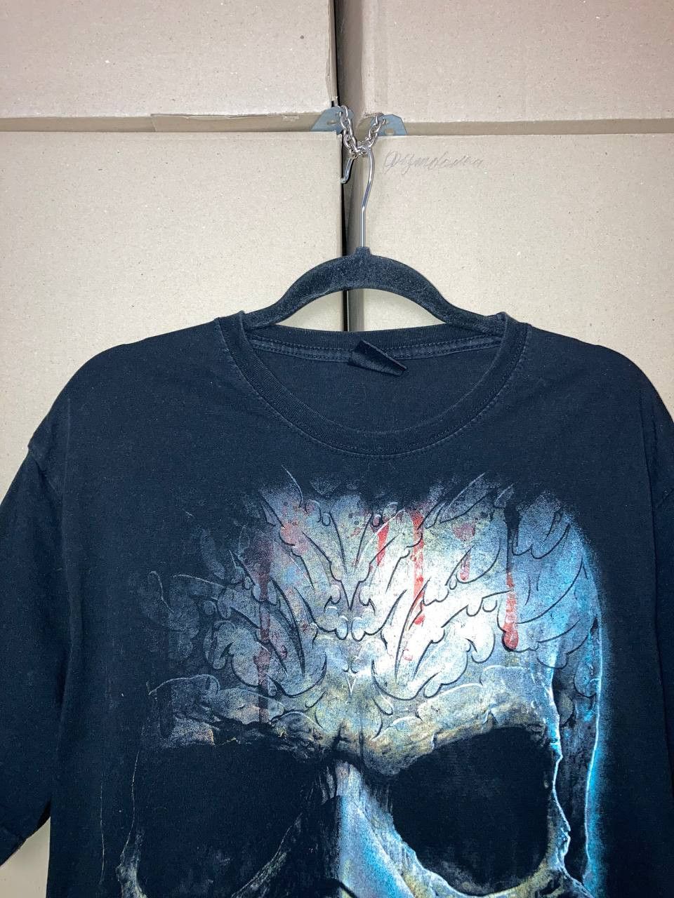 Affliction VINTAGE SPIRAL Y2K SKULL SKATE GOTH T SHIRT TEE AFFLICTION Size US XL / EU 56 / 4 - 7 Thumbnail