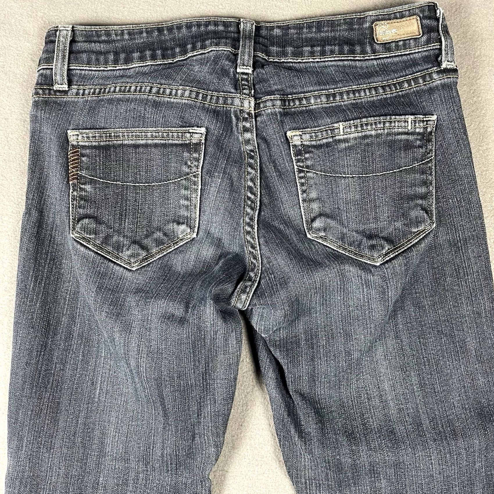 Paige Paige Skyline Jeans Women's Size 26 Blue Denim Low Rise Skinny 5-Pocket American Denim Jeans Size 26" / US 2 / IT 38 - 3 Thumbnail