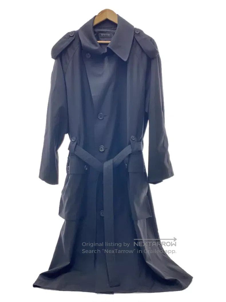 Yohji Yamamoto Yohji Yamamoto Wool trench coat Size US L / EU 52-54 / 3 - 1 Thumbnail