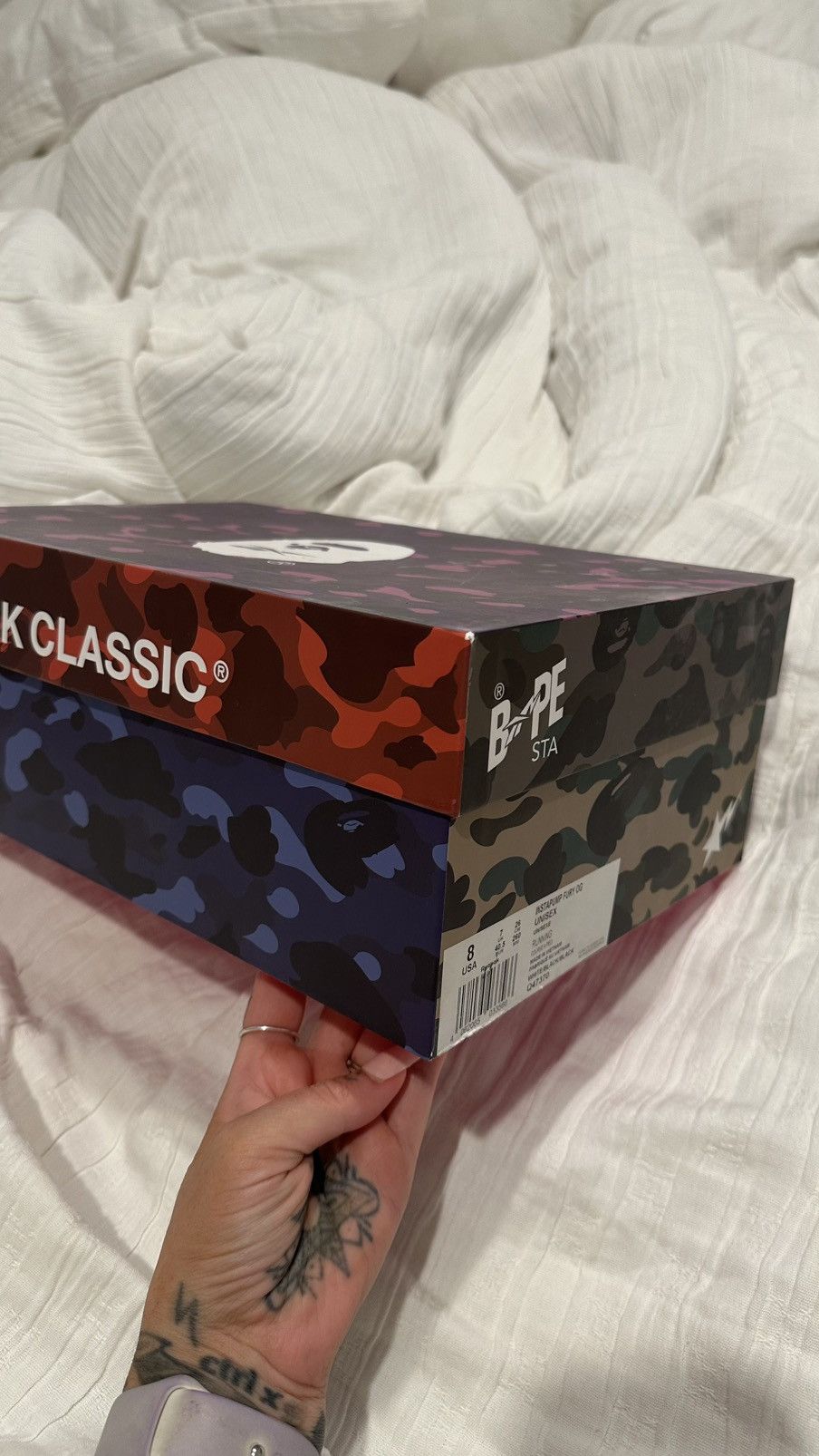 Reebok Bape x Reebok Instapump Fury Size US 8 / EU 41 - 6 Thumbnail
