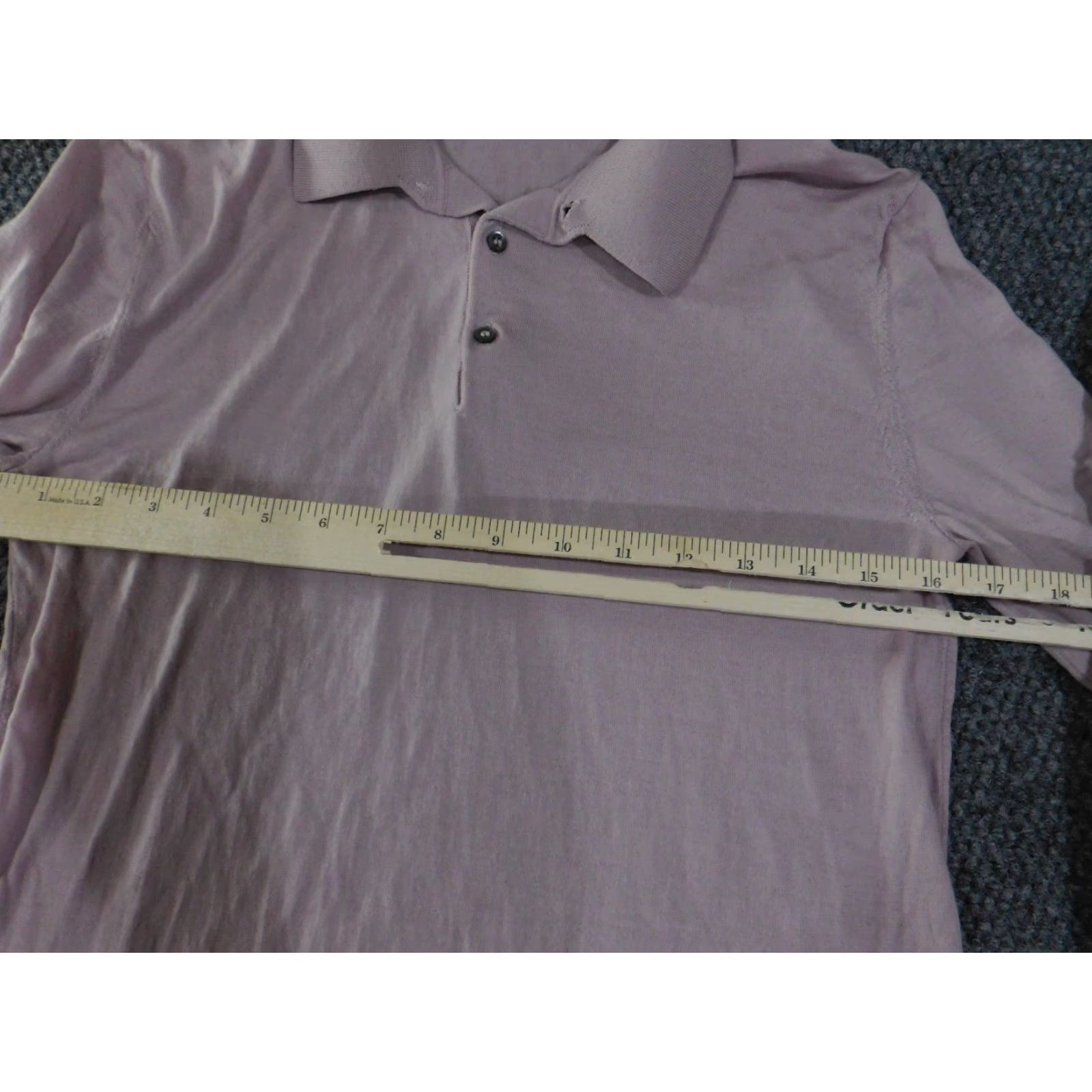 Cos COS Polo Shirt Womens Small Pink Lightweight Knit Short Sleeve? Note: Original has Long Sleeve and Style: Polo. Size S / US 4 / IT 40 - 7 Thumbnail