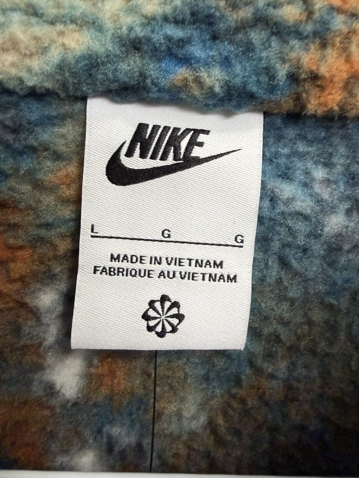 Nike Sportswear Club Winterized Fleece Jacket Beige Orange Bone Size US L / EU 52-54 / 3 - 6 Thumbnail