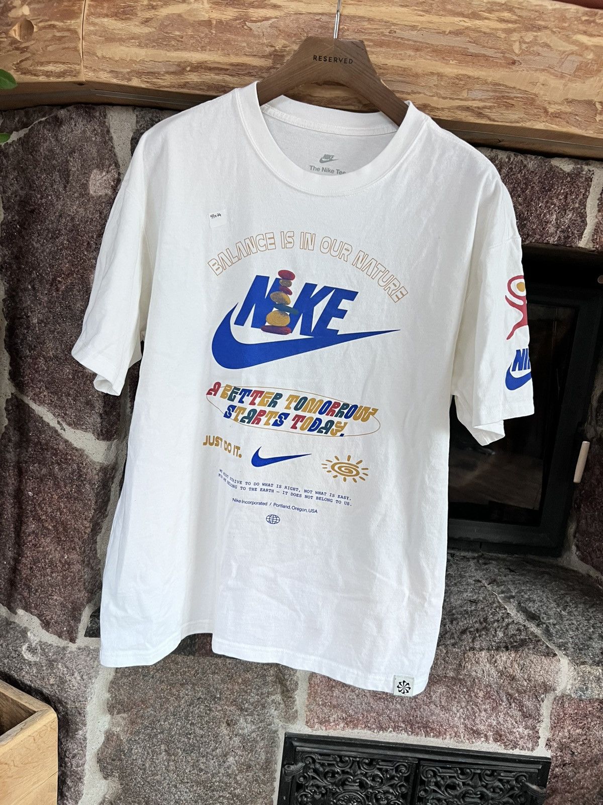Band Tees × Nike The Nike tee, M, just do it,t-shirt Size US M / EU 48-50 / 2 - 1 Thumbnail