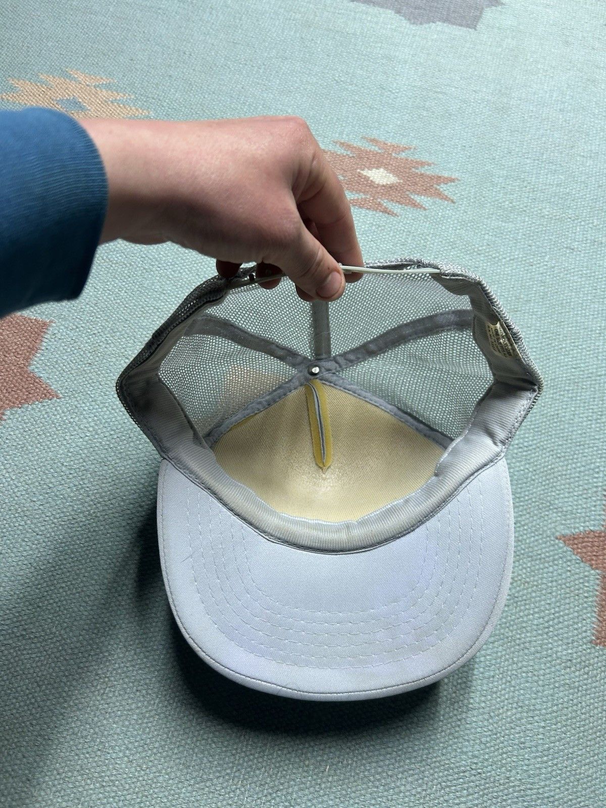 Vintage Vtg trucker hat same sh*t different day funny novelty snap Size ONE SIZE - 6 Thumbnail