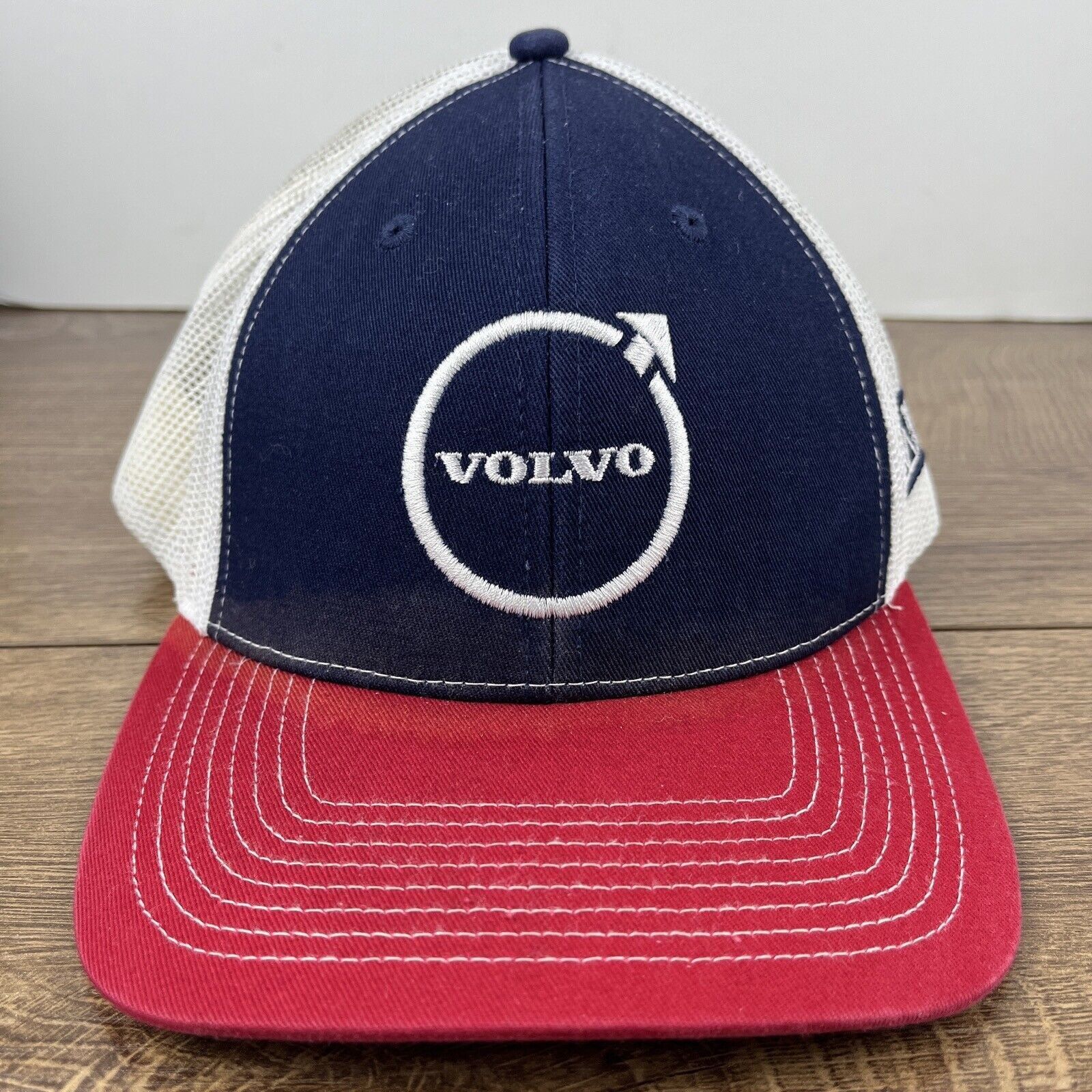 Other VOLVO Snapback Hat VOLVO Blue Red Hat Adjustable Adult Size Size ONE SIZE - 5 Thumbnail