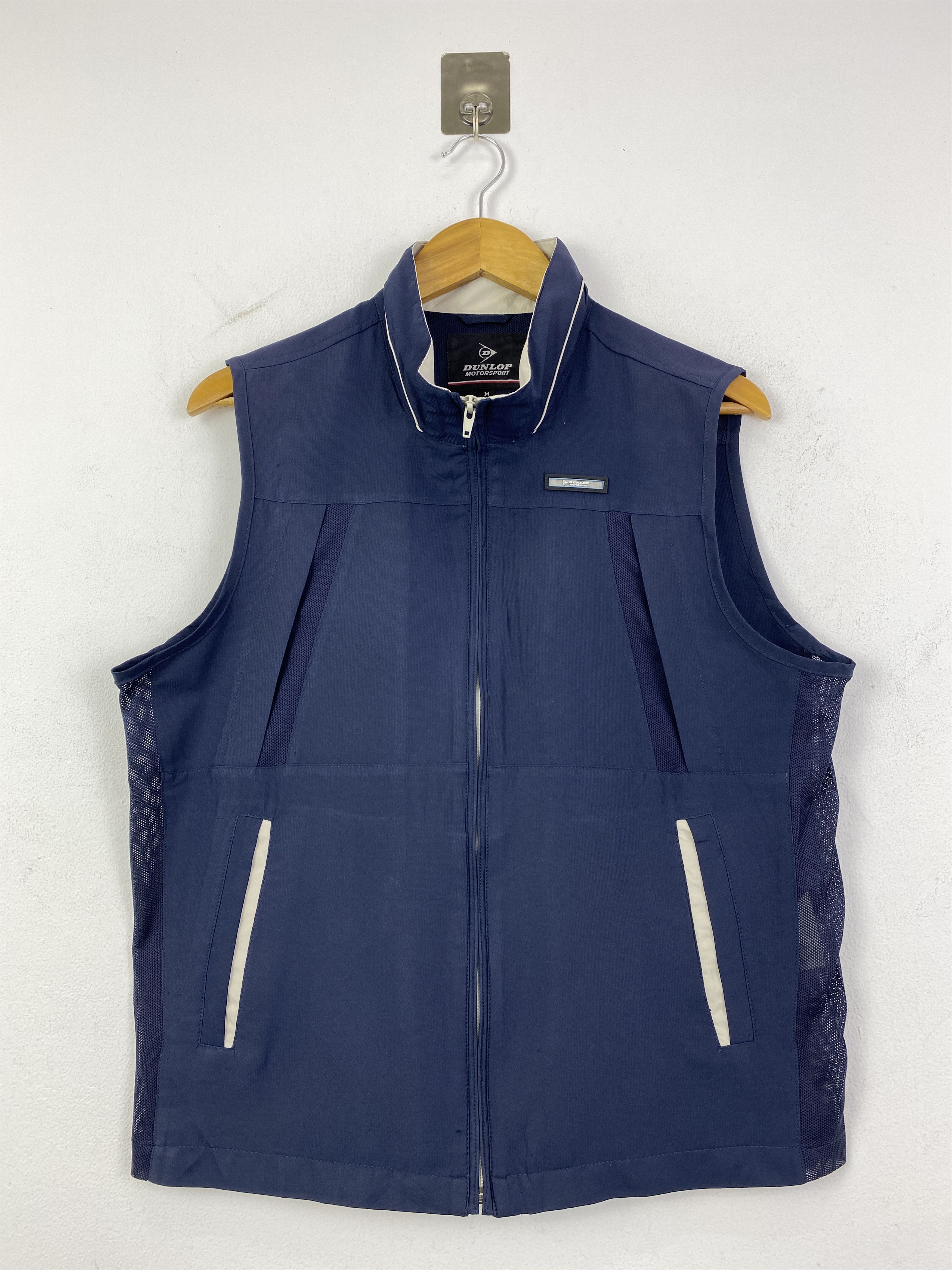 Dunlop Vintage Dunlop Motorsport Mesh Utility Vest Racing JA0220 Size US M / EU 48-50 / 2 - 1 Thumbnail