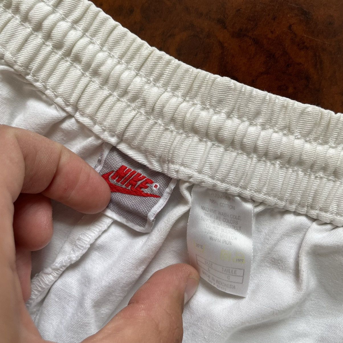 Nike × Vintage 90s BOXY SWOOSH NIKE SUPREME COURT BAGGY SHORTS AGASSI Size US 34 / EU 50 - 4 Thumbnail