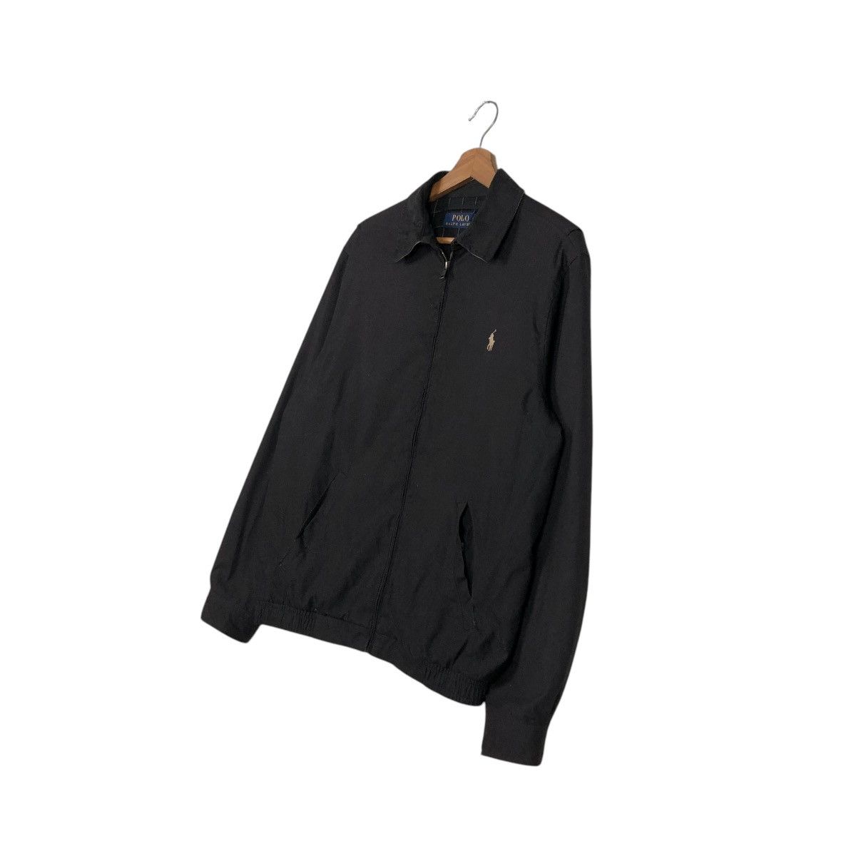 Polo Ralph Lauren 🔥RICH BLACK VINTAGE BOMBER JACKET POLO RALPH LAUREN BLANKET Size US S / EU 44-46 / 1 - 5 Thumbnail