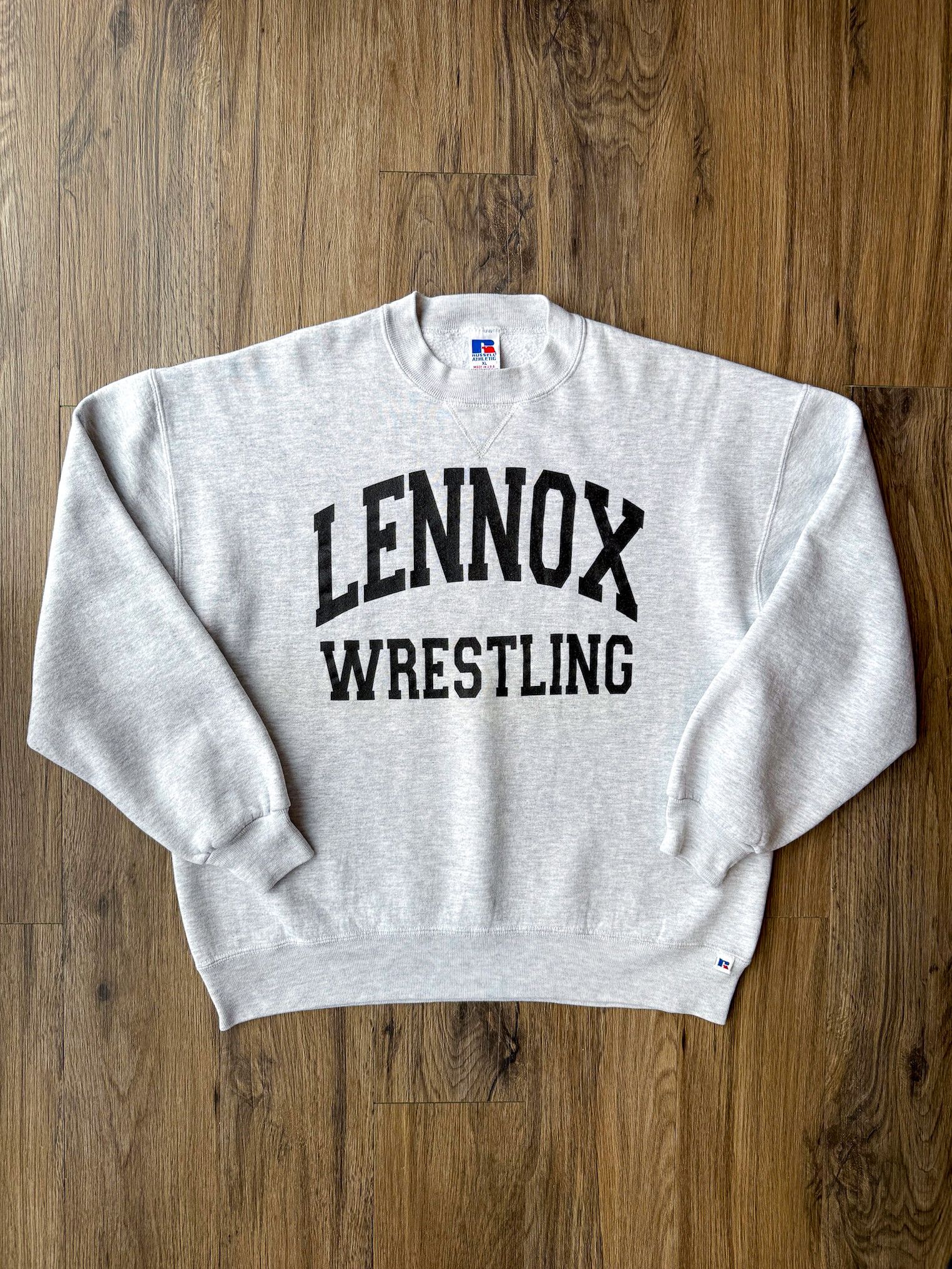 Russell Athletic Vintage Russell Athletic Grey "Lennox Wrestling" Crewneck Size US XL / EU 56 / 4 - 1 Thumbnail