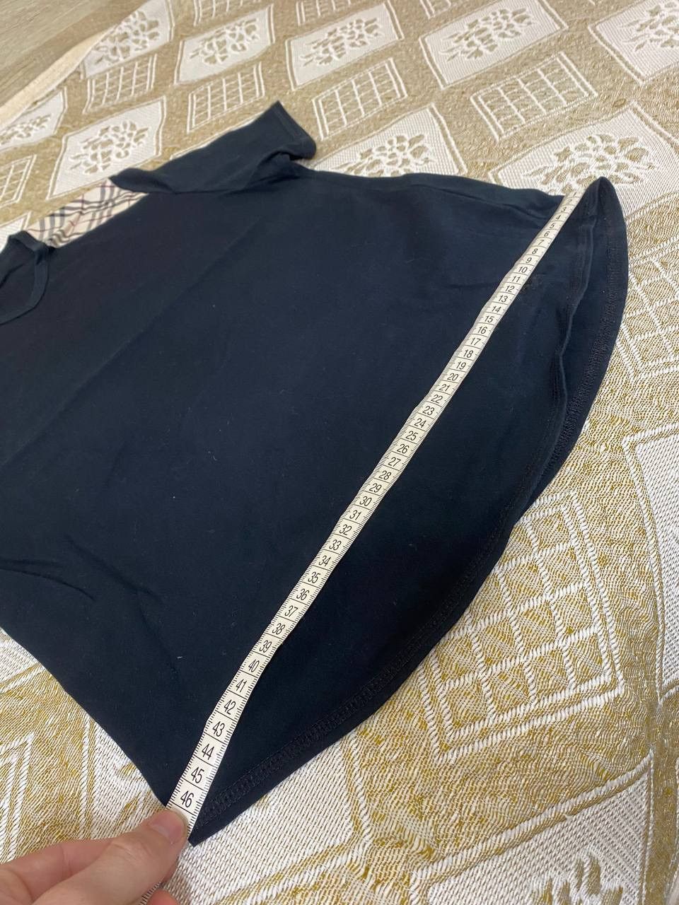 Burberry 🔥 Burberry London Nova Check Womens Top T Shirt Size L / US 10 / IT 46 - 13 Thumbnail