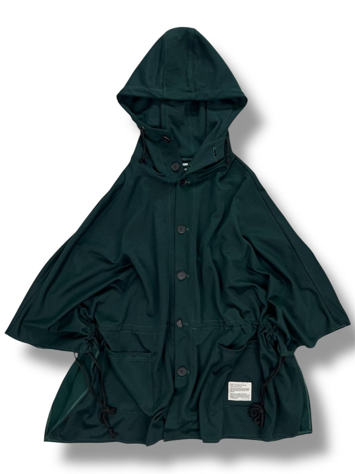 Japanese Brand AFYF by Rovtski Cotton Survival Poncho Size US XL / EU 56 / 4 - 1 Thumbnail