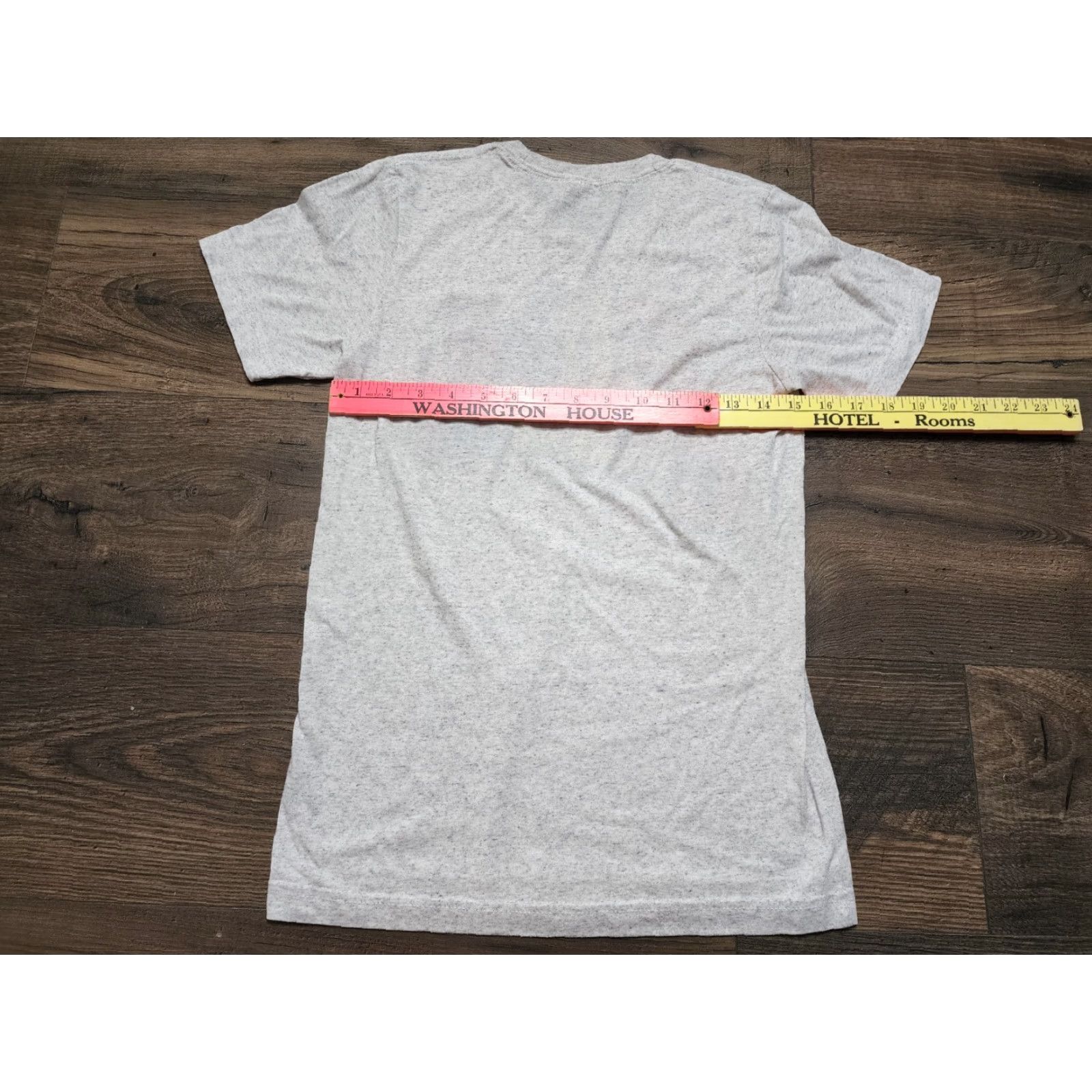 Rainbow Filthy Casual Mens XS Rainbow Pride Spellout Logo T Shirt (Gray) Slim Fit Unisex Adults Crew Neck Short Sleeve Cotton Blend Logo Graphic Print Shirts Size US XS / EU 42 / 0 - 2 Thumbnail