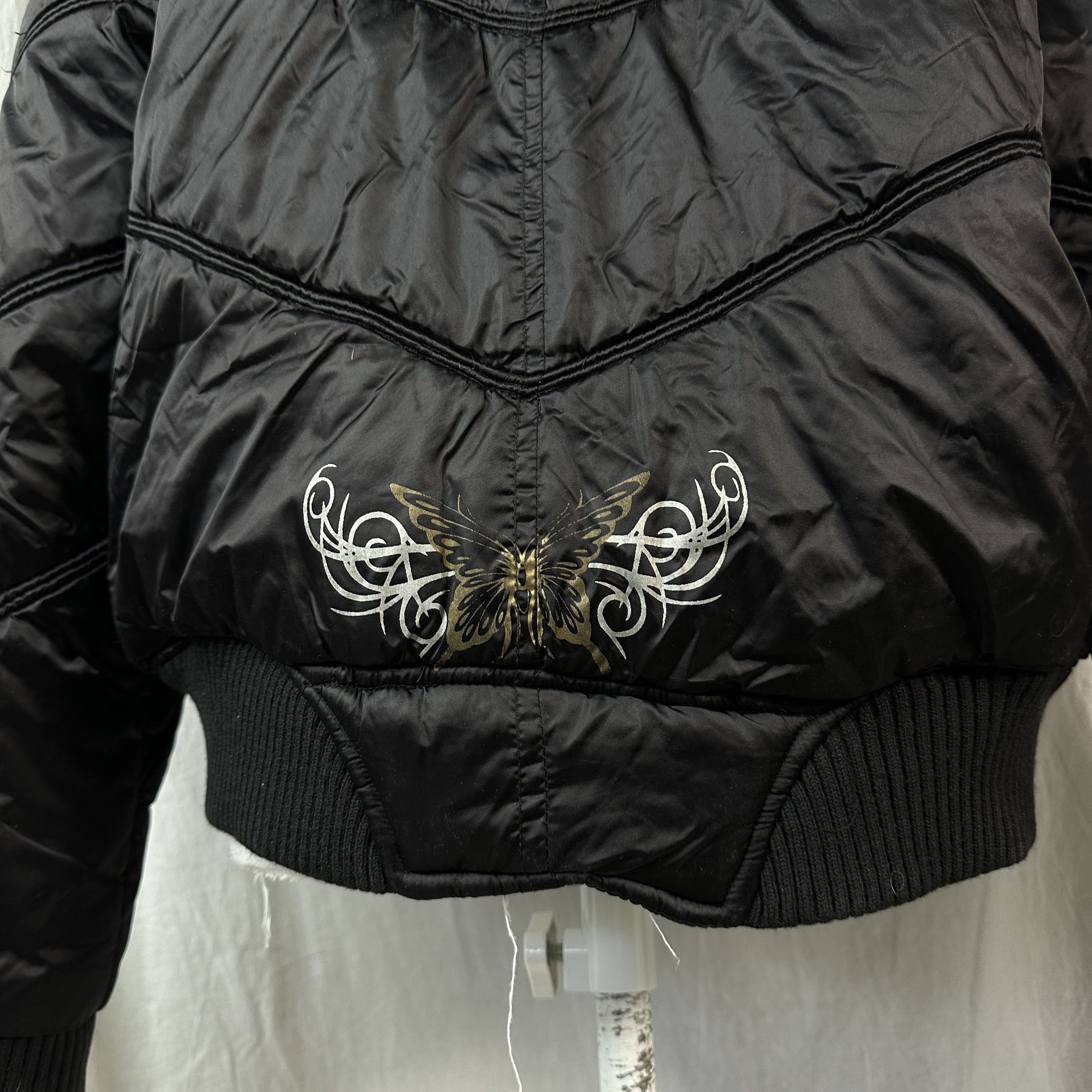 Vintage Vintage Y2K Avant Garde Puffer Faux Fur Tribal Jacket Size US XL / EU 56 / 4 - 5 Thumbnail